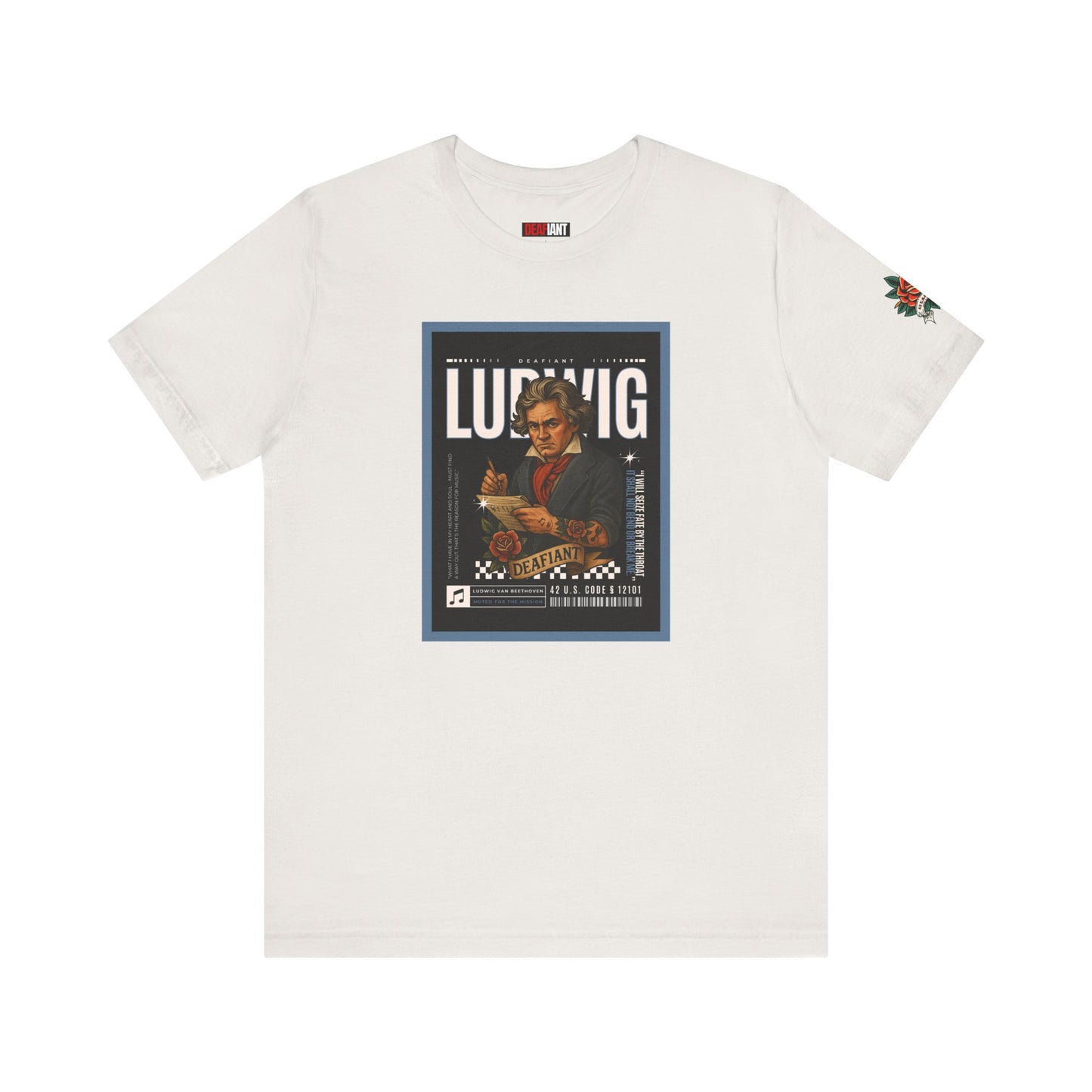 DEAFIANT The Composer Tee | Unisex Graphic Tee