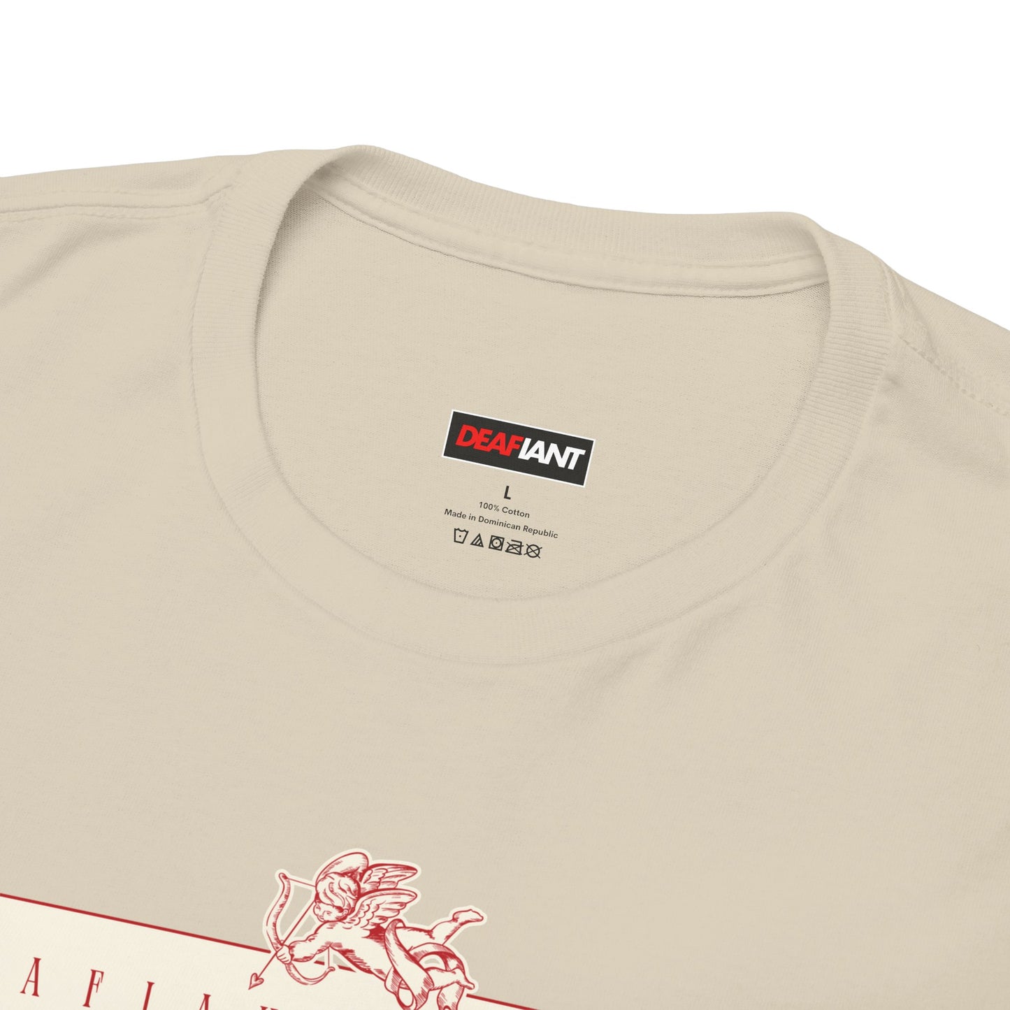 DEAFIANT Love Is Deaf Tee | Unisex Graphic Tee