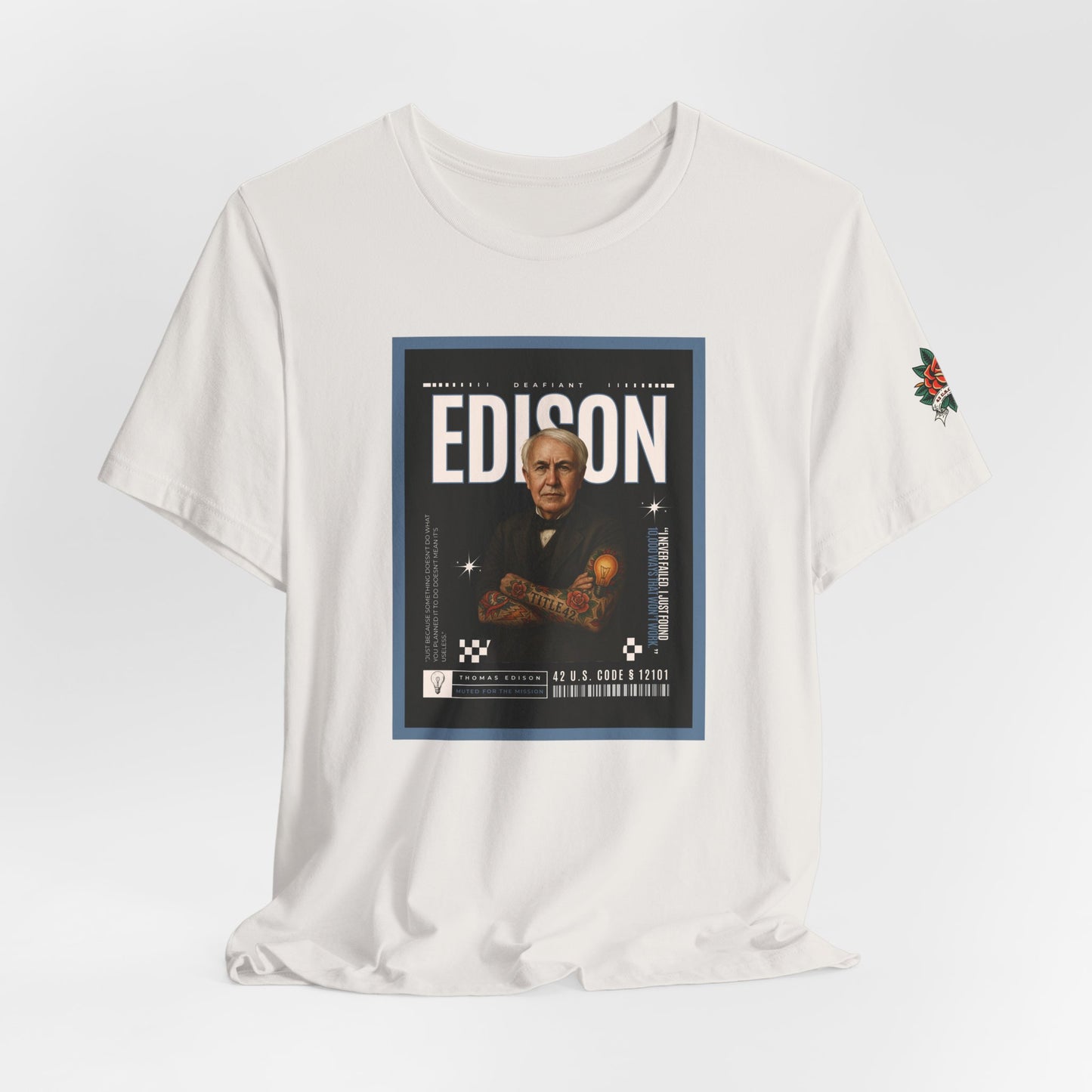 DEAFIANT Deaf Edison Tee | Unisex Short Sleeve