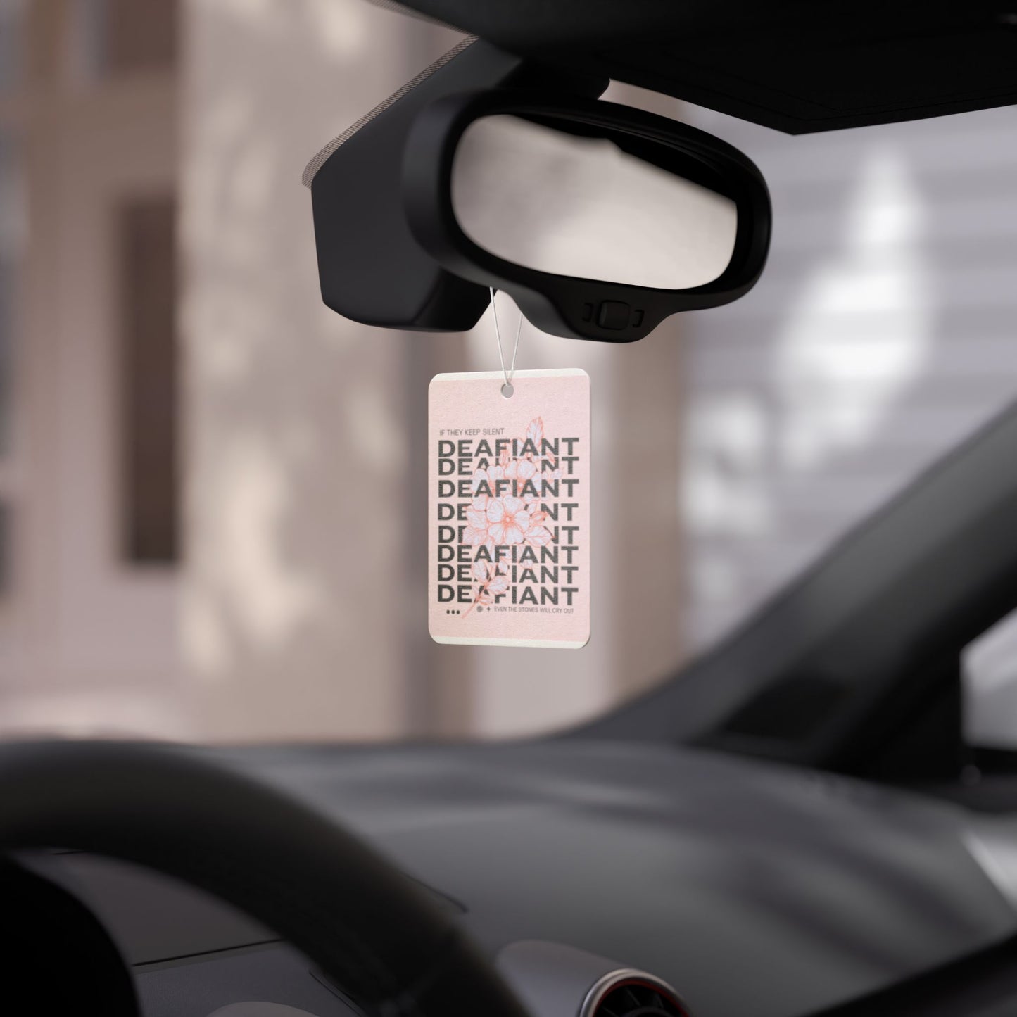 DEAFIANT Floral Car Air Freshener