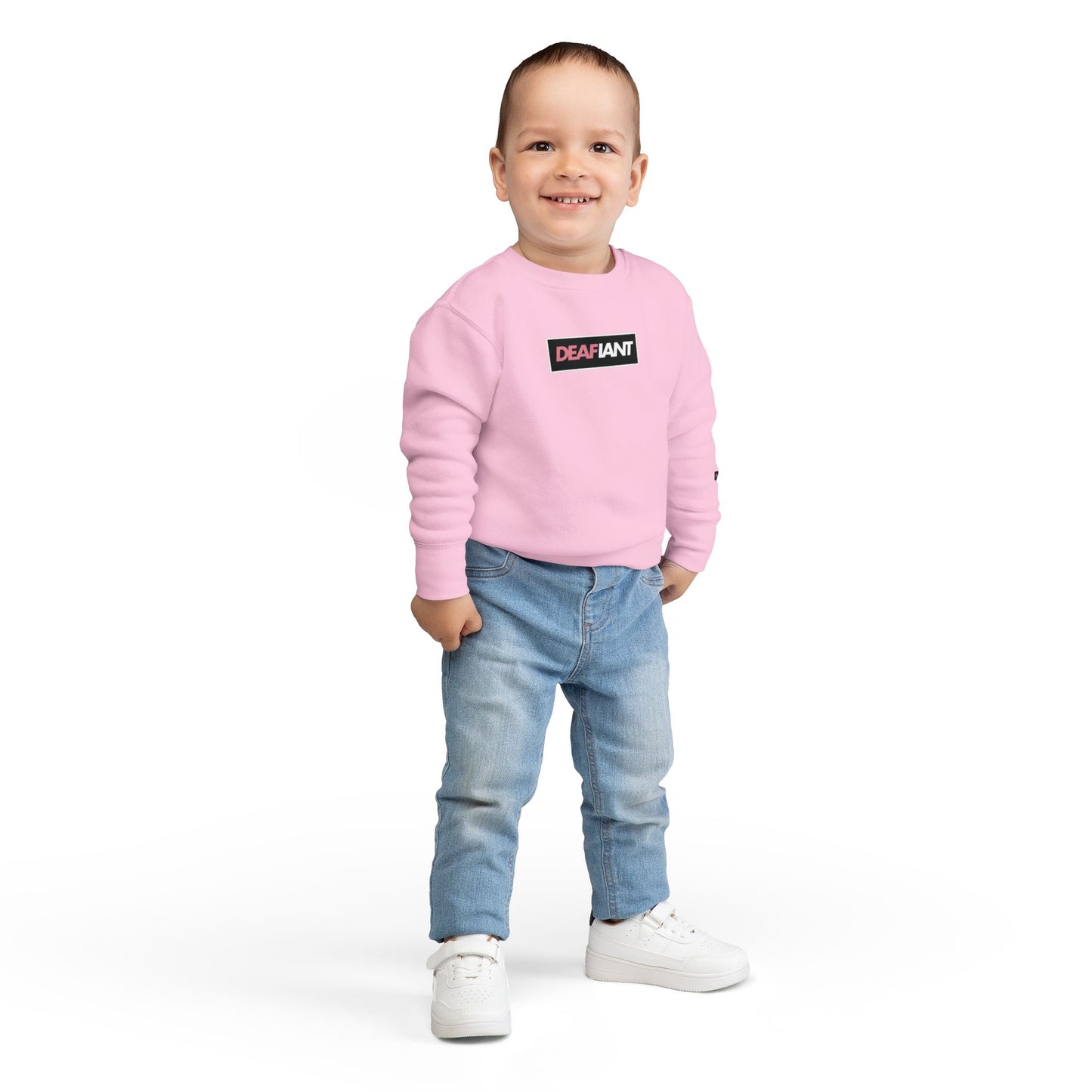 DEAFIANT Classic Logo Toddler Sweatshirt