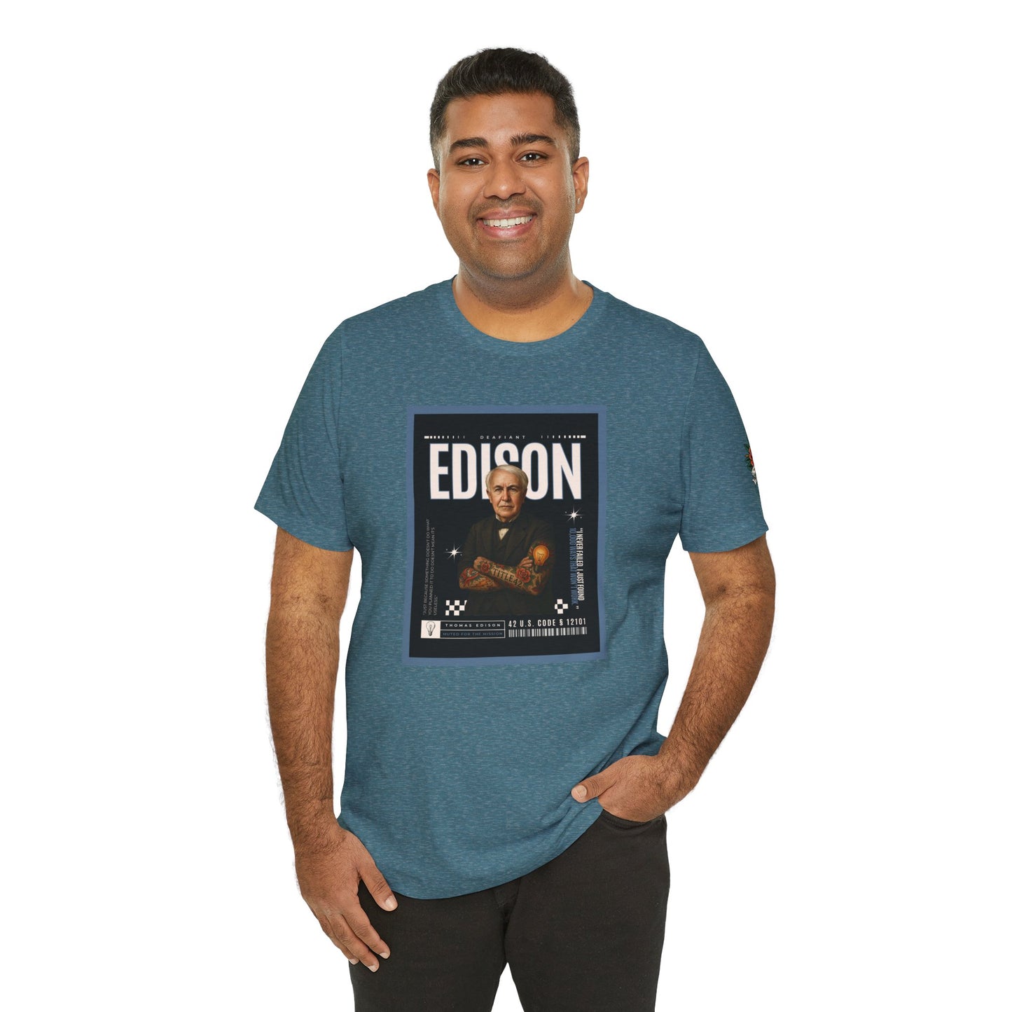 DEAFIANT Deaf Edison Tee | Unisex Short Sleeve