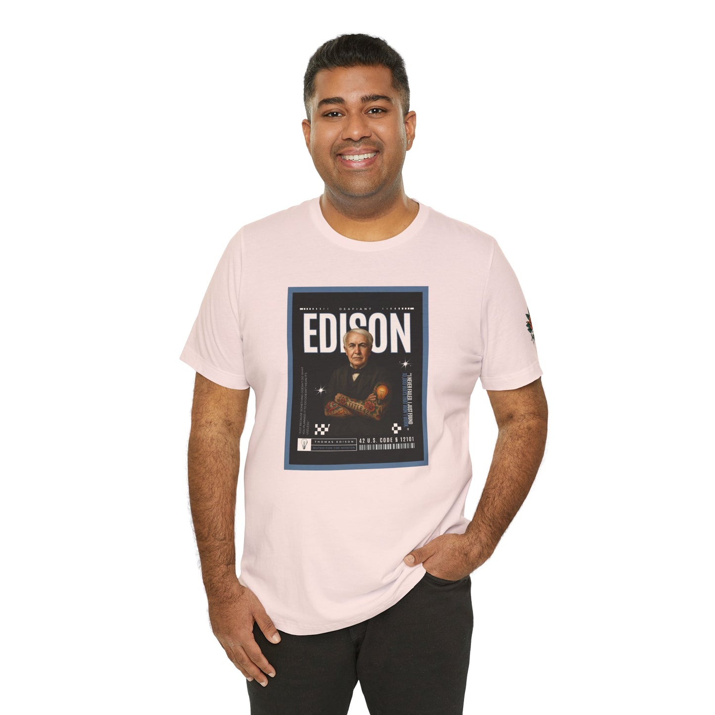 DEAFIANT Deaf Edison Tee | Unisex Short Sleeve