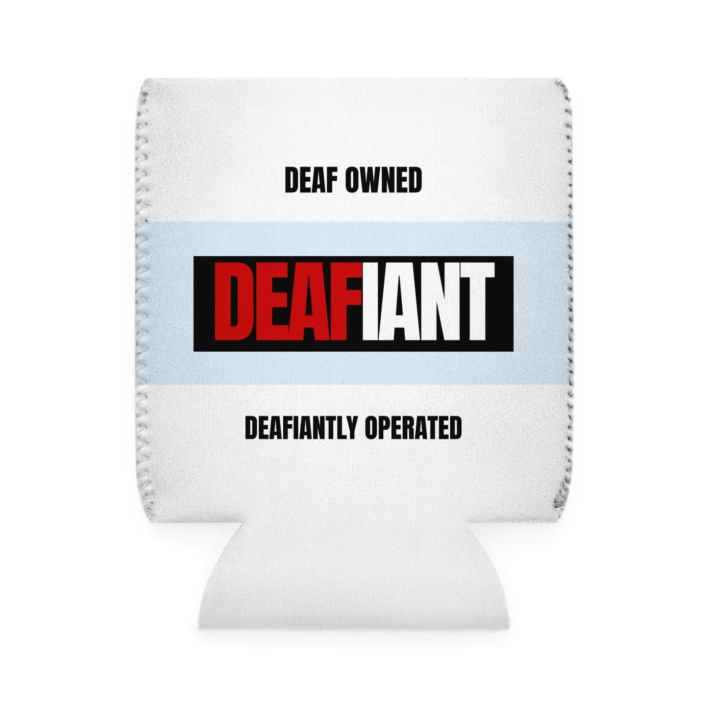 DEAFIANT No Chill Can Cooler Sleeve
