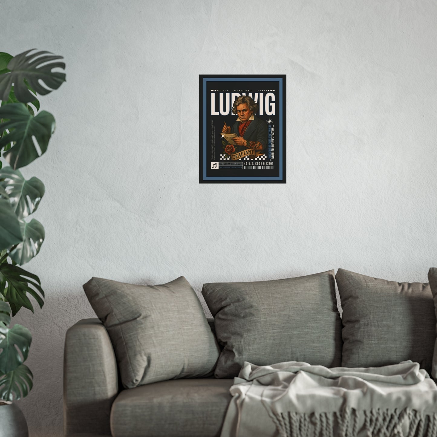 DEAFIANT The Legacy's In Ink Collection LUDWIG | Fine Art Poster