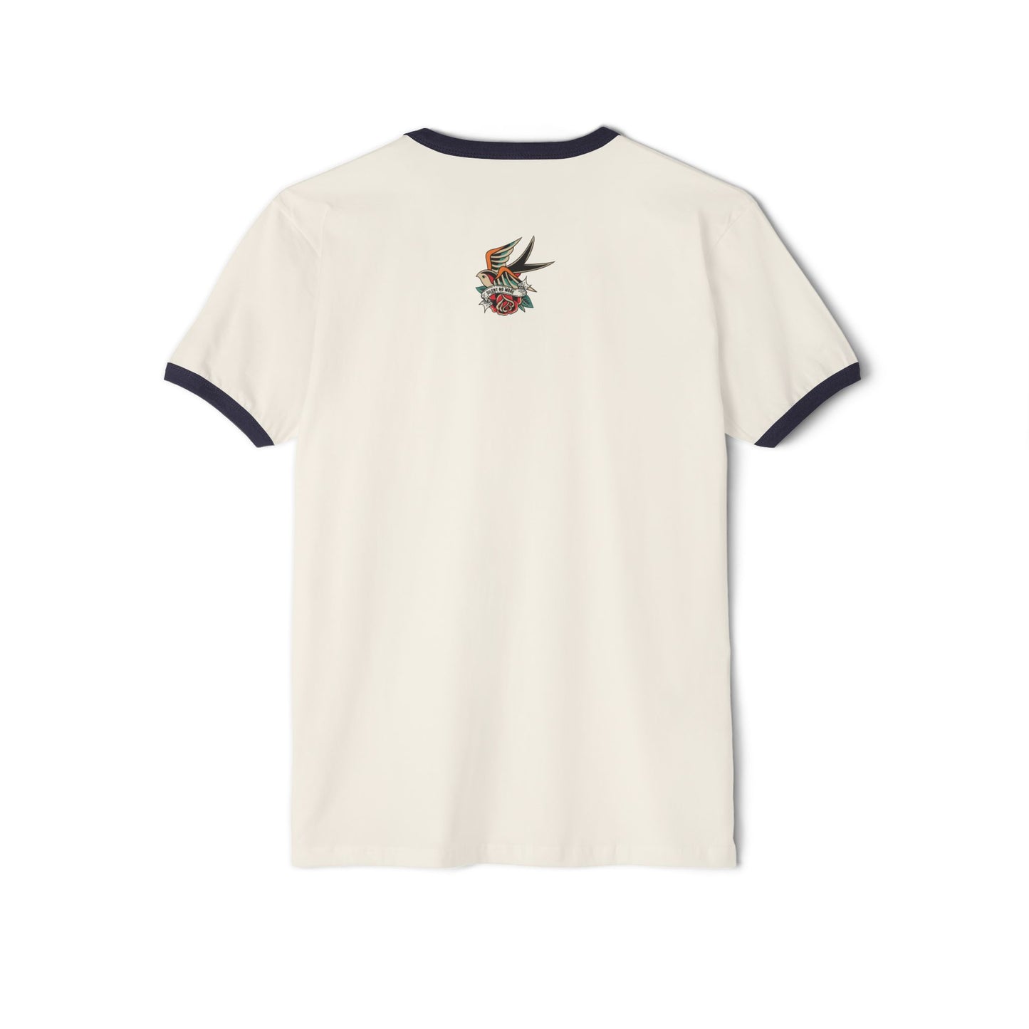 DEAFIANT Screamin' Eagle | Unisex Cotton Ringer T-Shirt