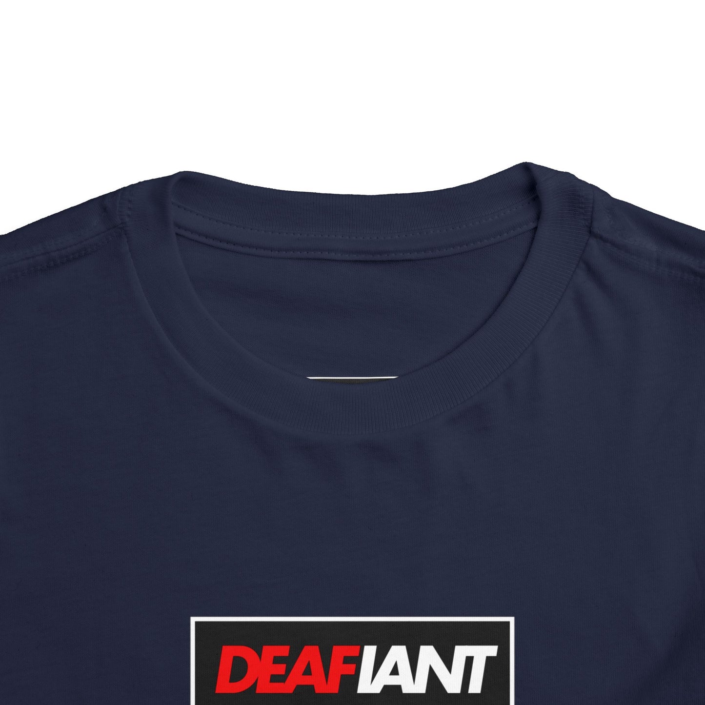 DEAFIANT Classic Logo Toddler Tee | Short Sleeve Tee