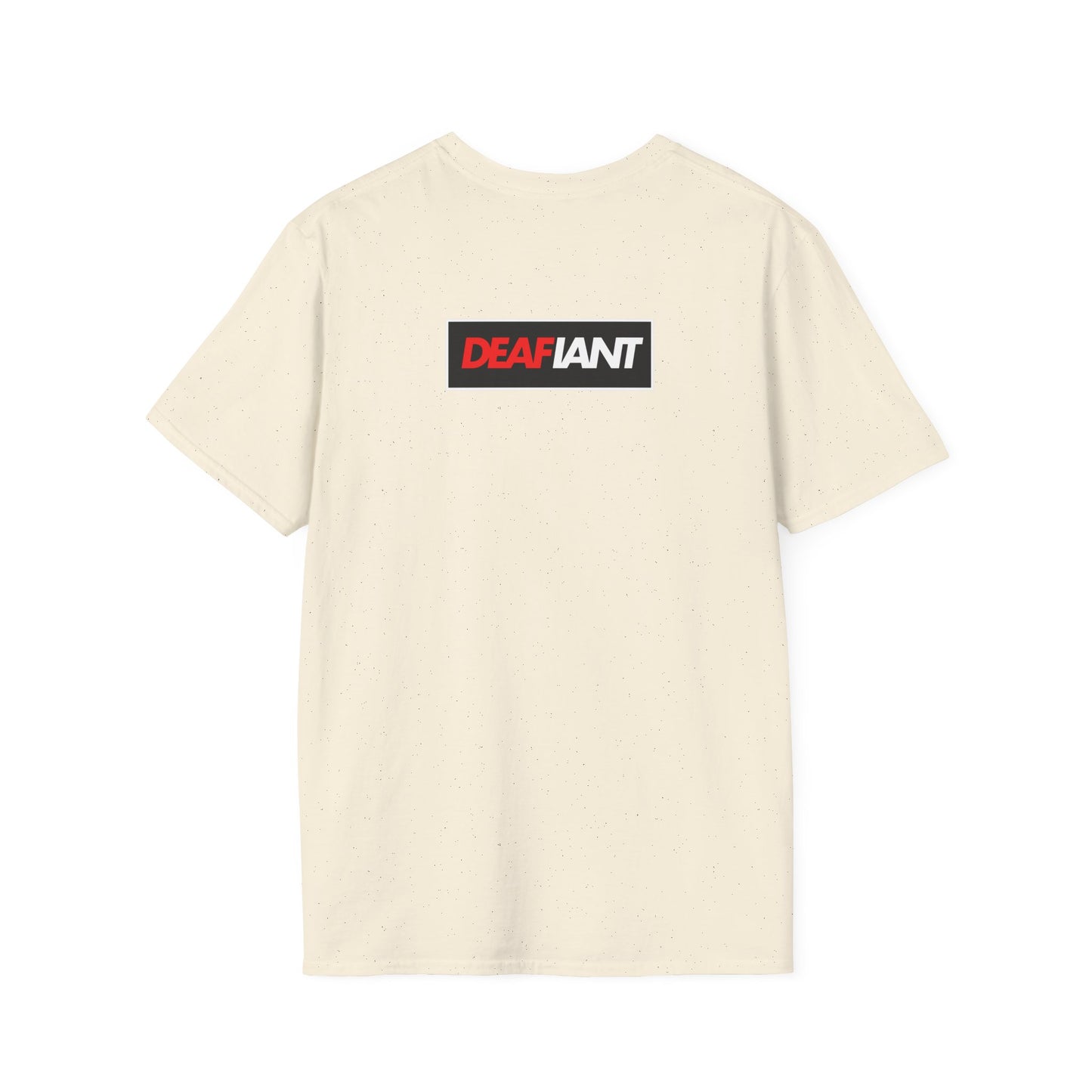 DEAFIANT Classic Logo Tee | Unisex Soft style cotton tee