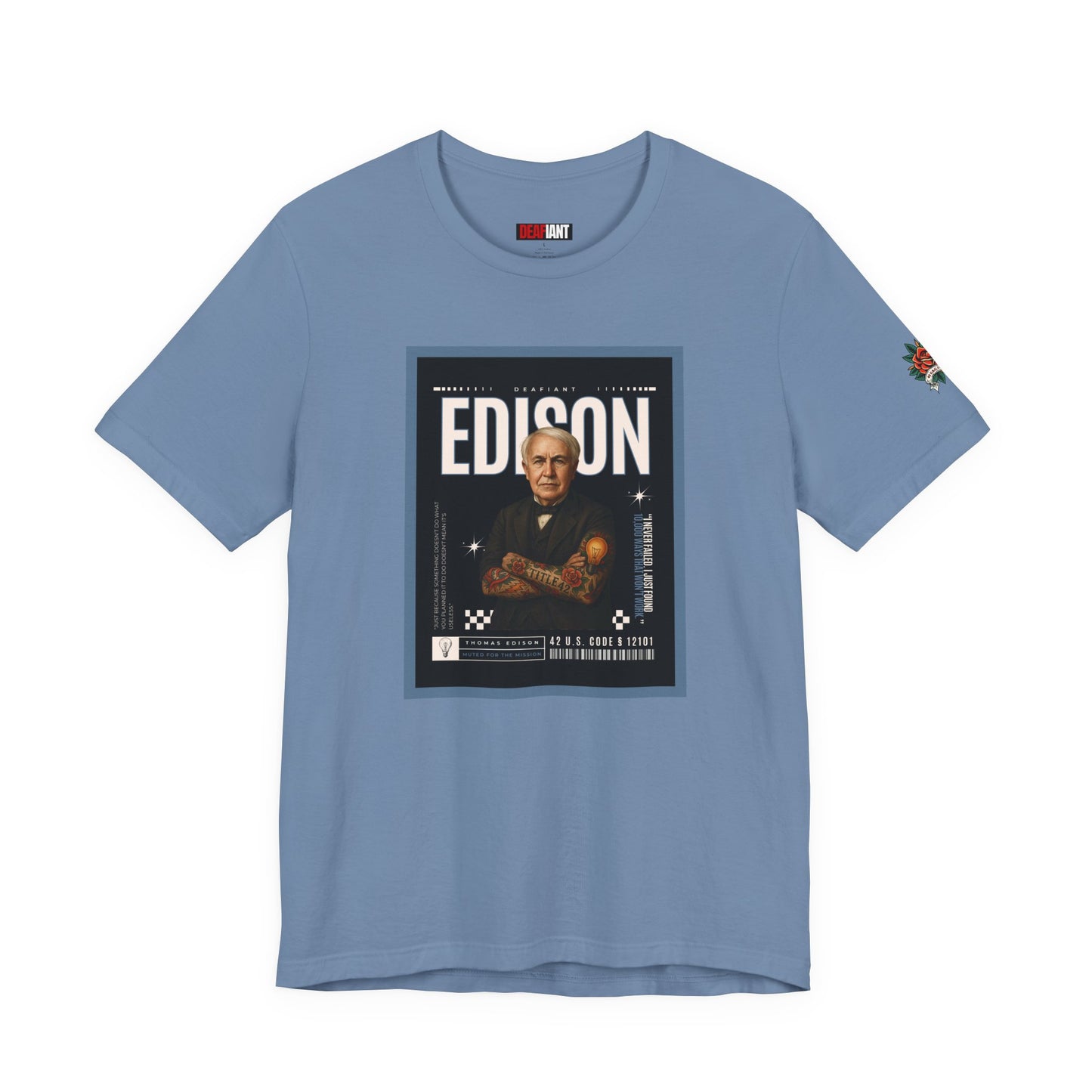 DEAFIANT Deaf Edison Tee | Unisex Short Sleeve