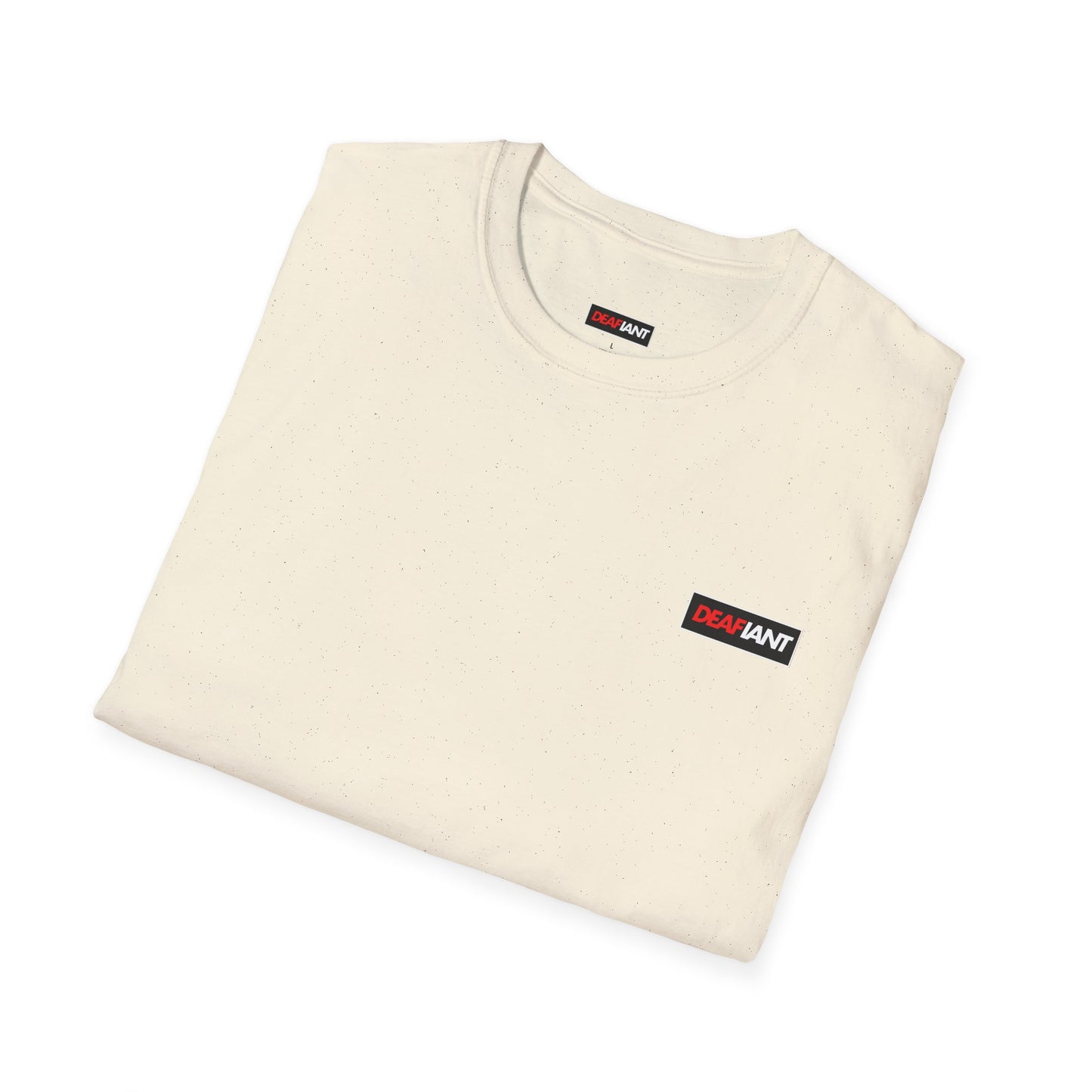 DEAFIANT Classic Logo Tee | Unisex Soft style cotton tee
