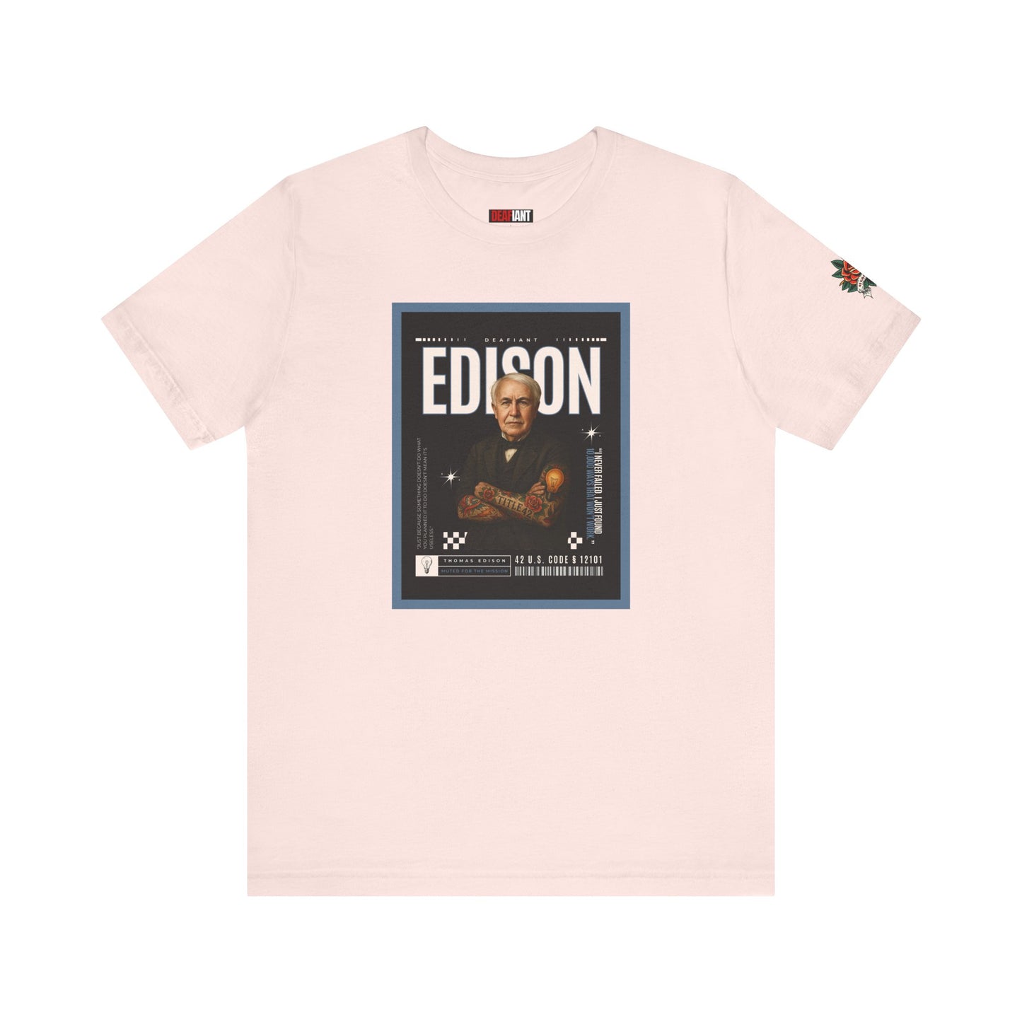 DEAFIANT Deaf Edison Tee | Unisex Short Sleeve