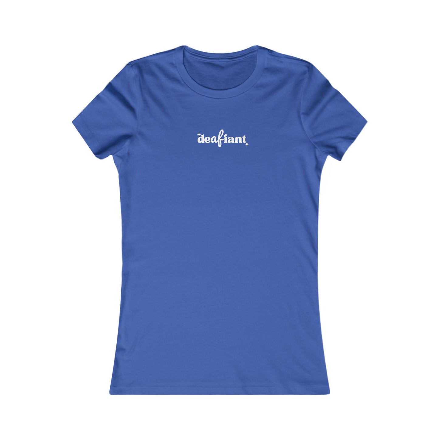 DEAFIANT Soft Sound Perfect Fit Women's Tee