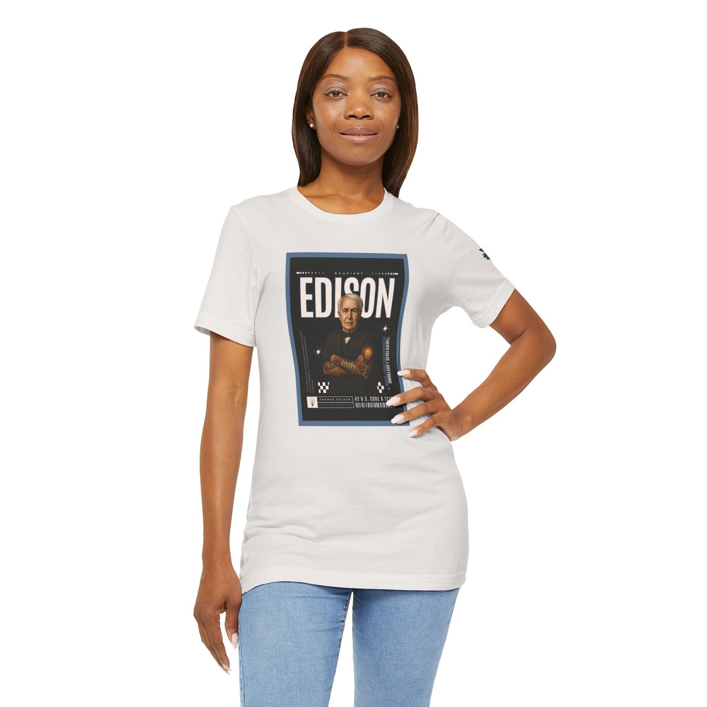 DEAFIANT Deaf Edison Tee | Unisex Short Sleeve