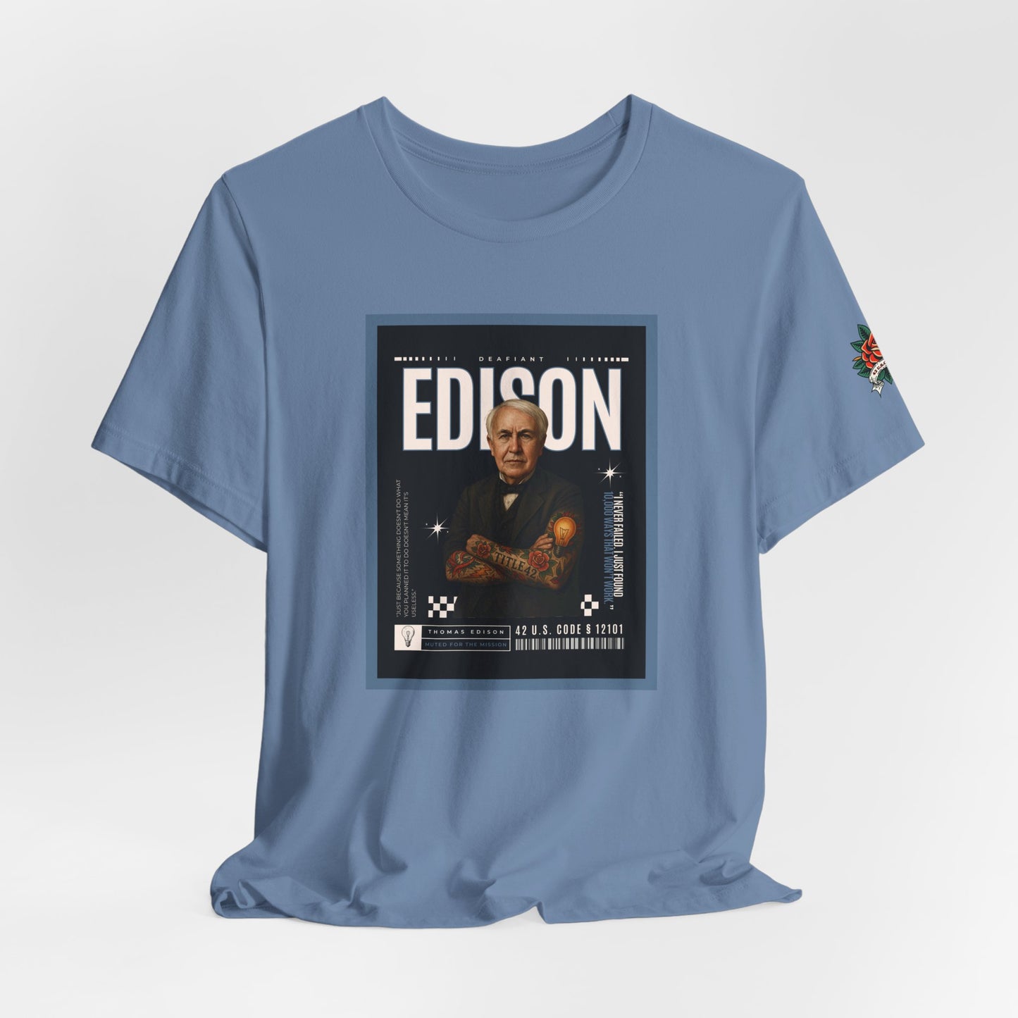 DEAFIANT Deaf Edison Tee | Unisex Short Sleeve