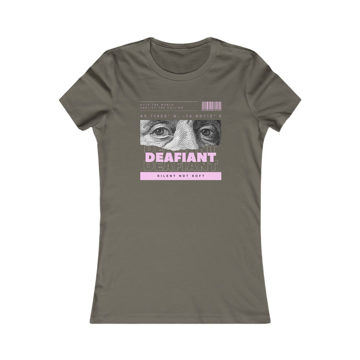 DEAFIANT Money Maker Slim Fit | Women's Favorite Tee