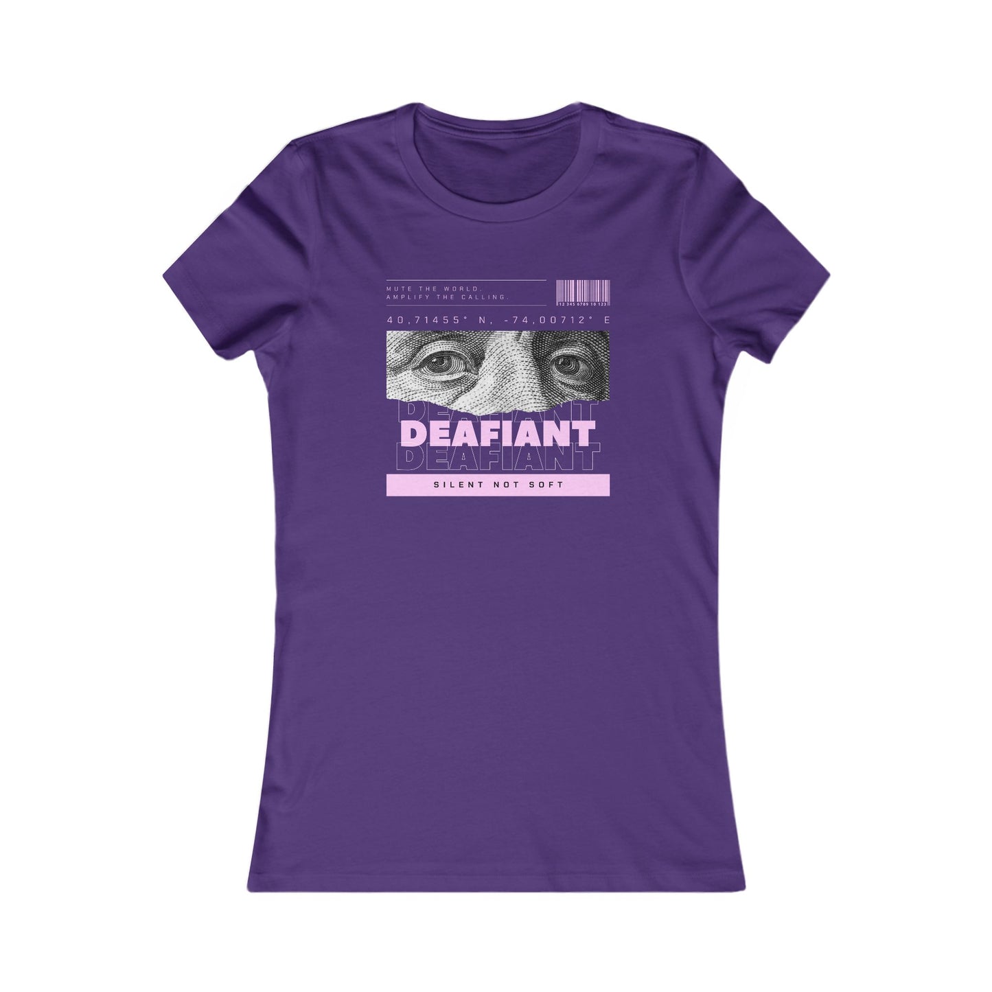 DEAFIANT Money Maker Slim Fit | Women's Favorite Tee