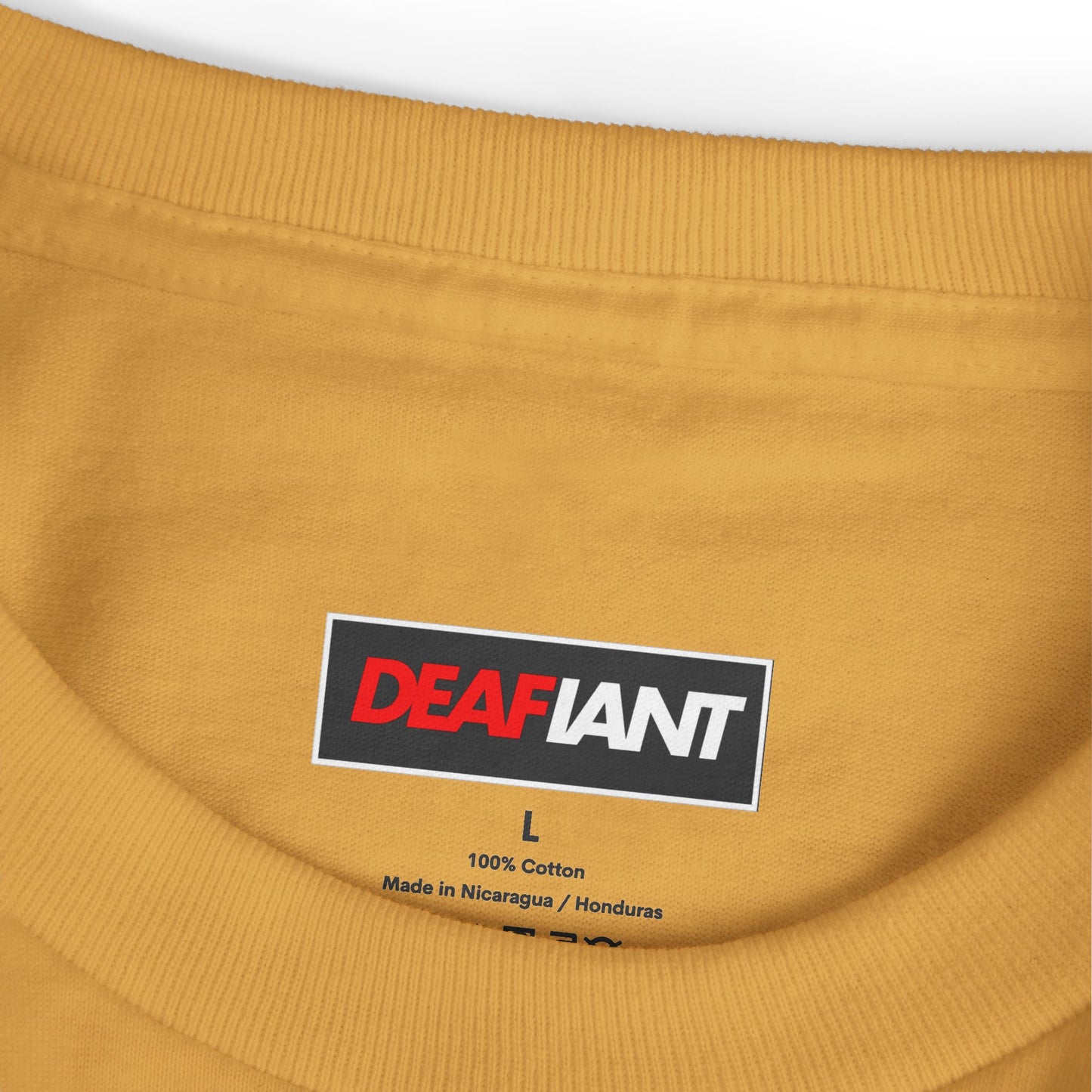 DEAFIANT Silent OG Tee - Heavyweight Cotton Shirt | Unisex