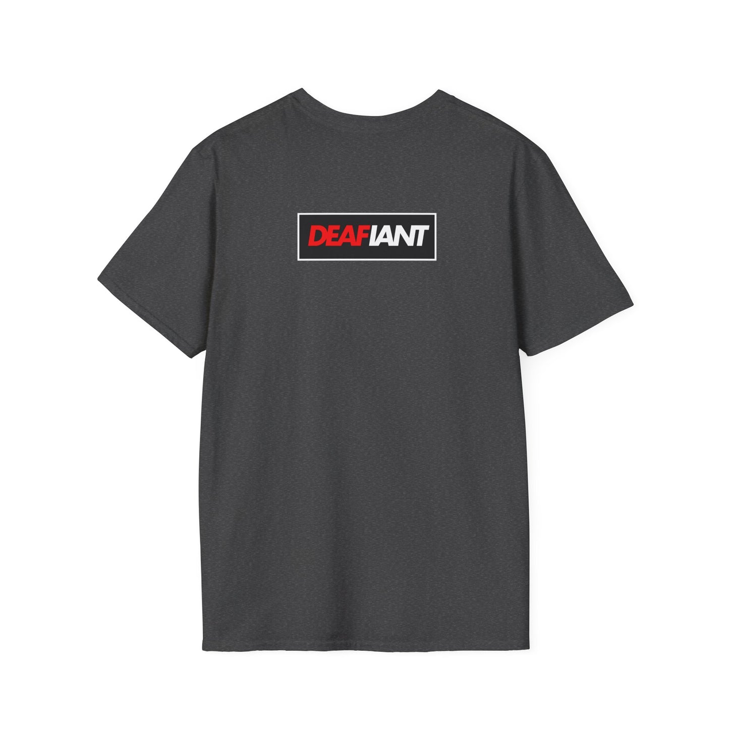 DEAFIANT Classic Logo Tee | Unisex Soft style cotton tee