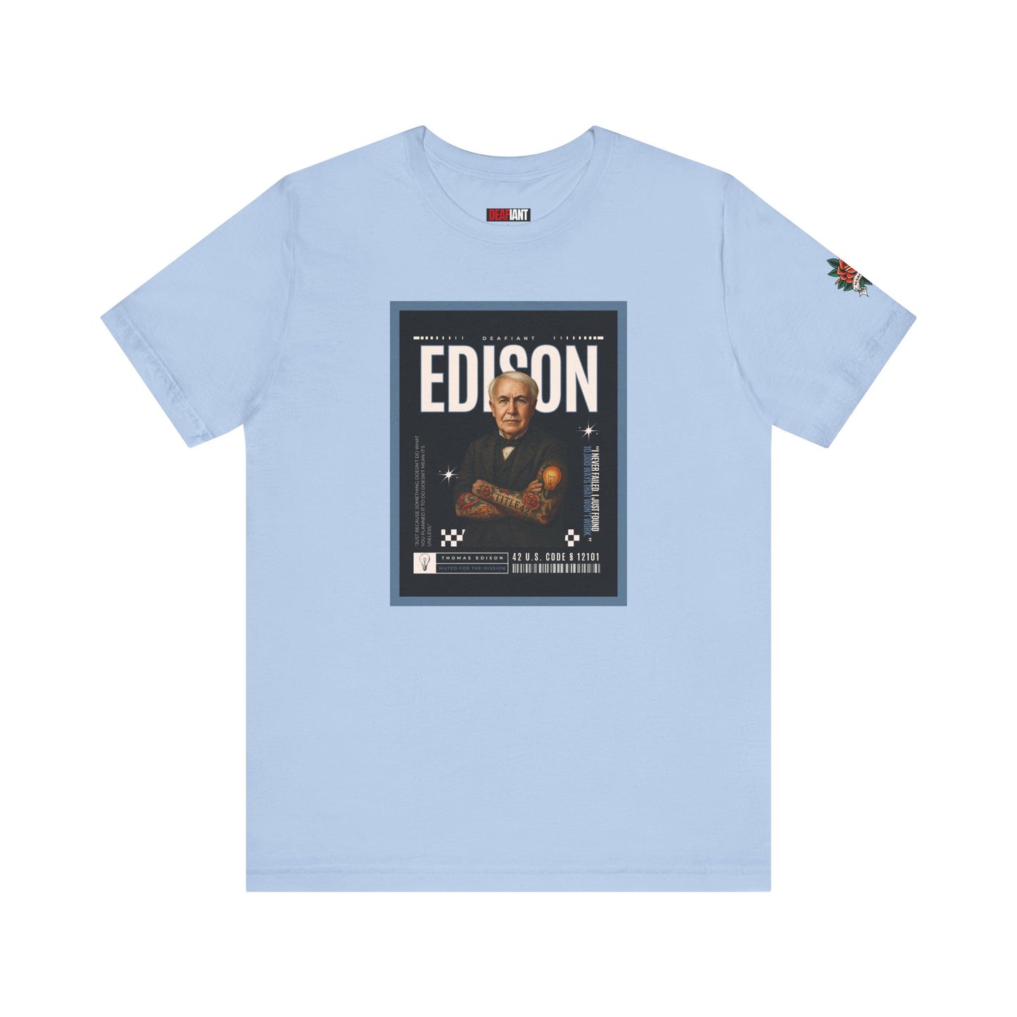 DEAFIANT Deaf Edison Tee | Unisex Short Sleeve