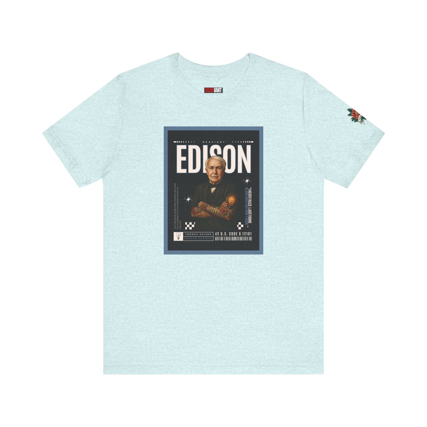 DEAFIANT Deaf Edison Tee | Unisex Short Sleeve