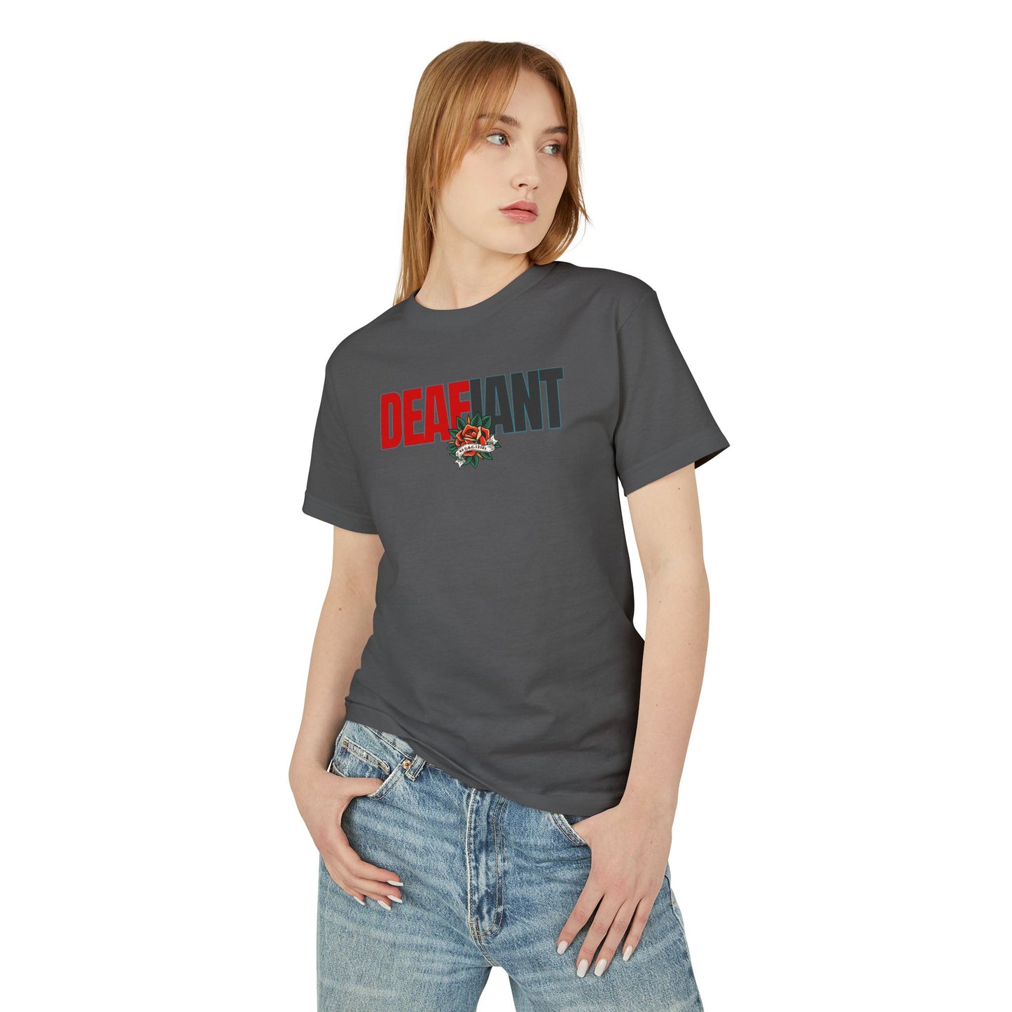 DEAFIANT Title 42 Graphic Tee | Unisex Tee