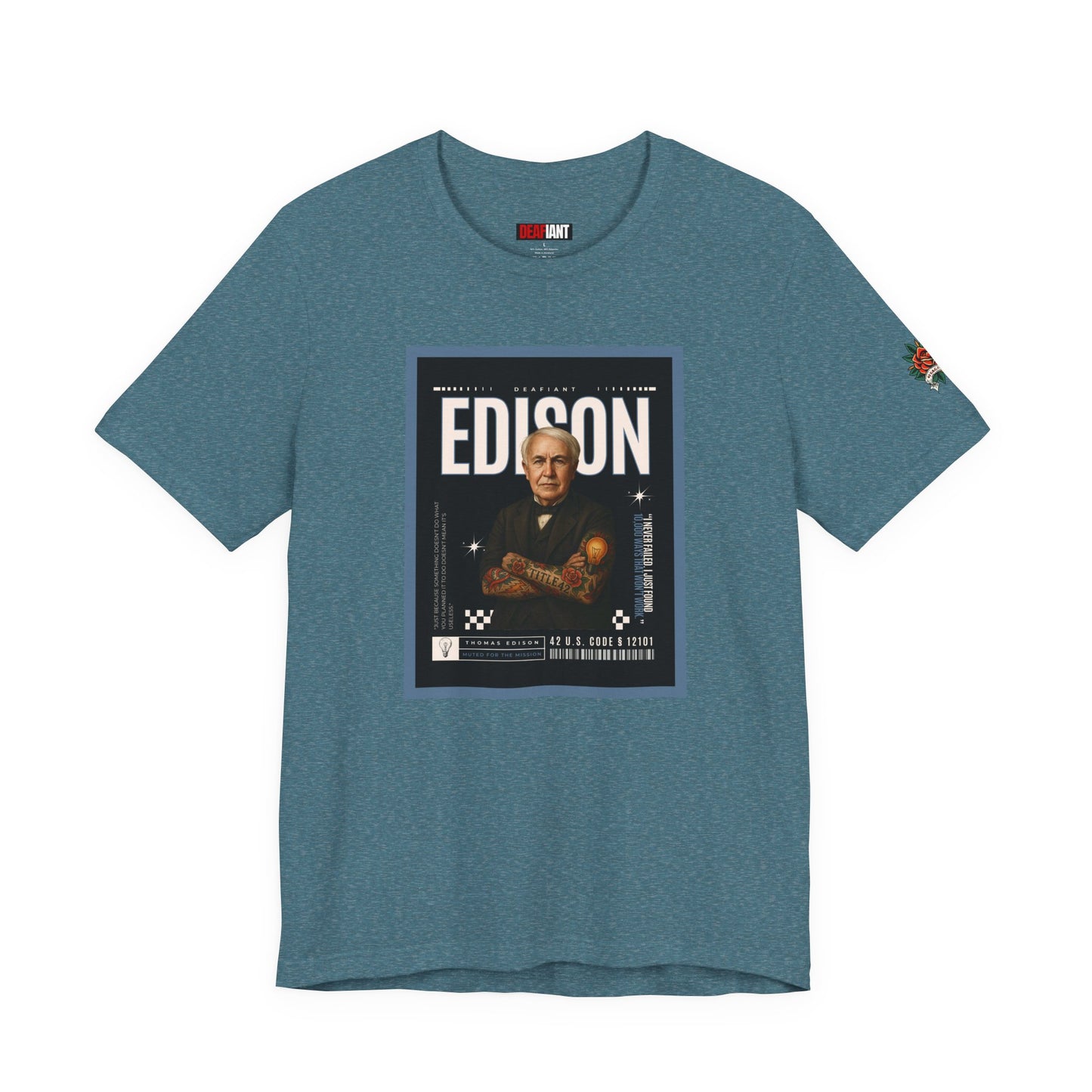 DEAFIANT Deaf Edison Tee | Unisex Short Sleeve