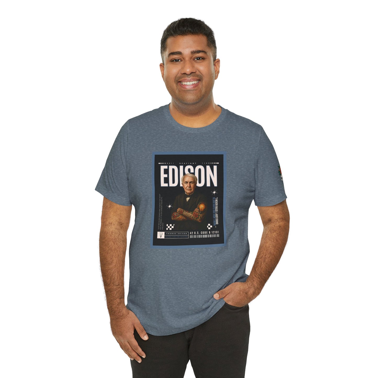 DEAFIANT Deaf Edison Tee | Unisex Short Sleeve