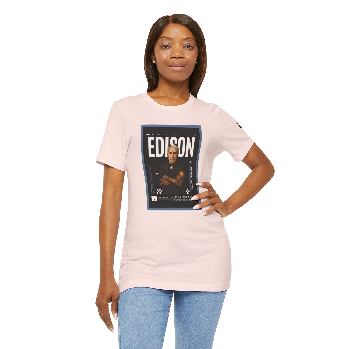 DEAFIANT Deaf Edison Tee | Unisex Short Sleeve