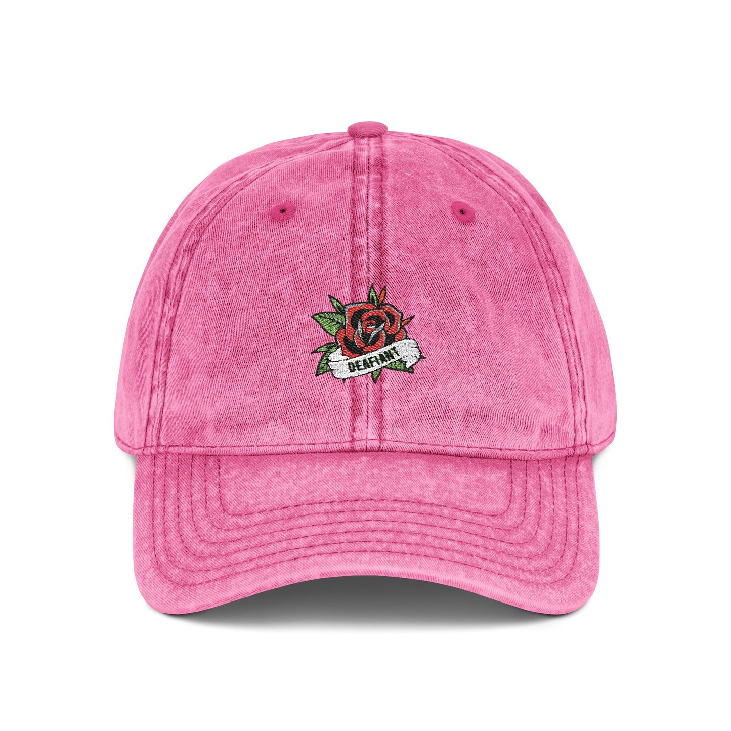 DEAFIANT Stitched Up | Vintage Cap (Embroidery)