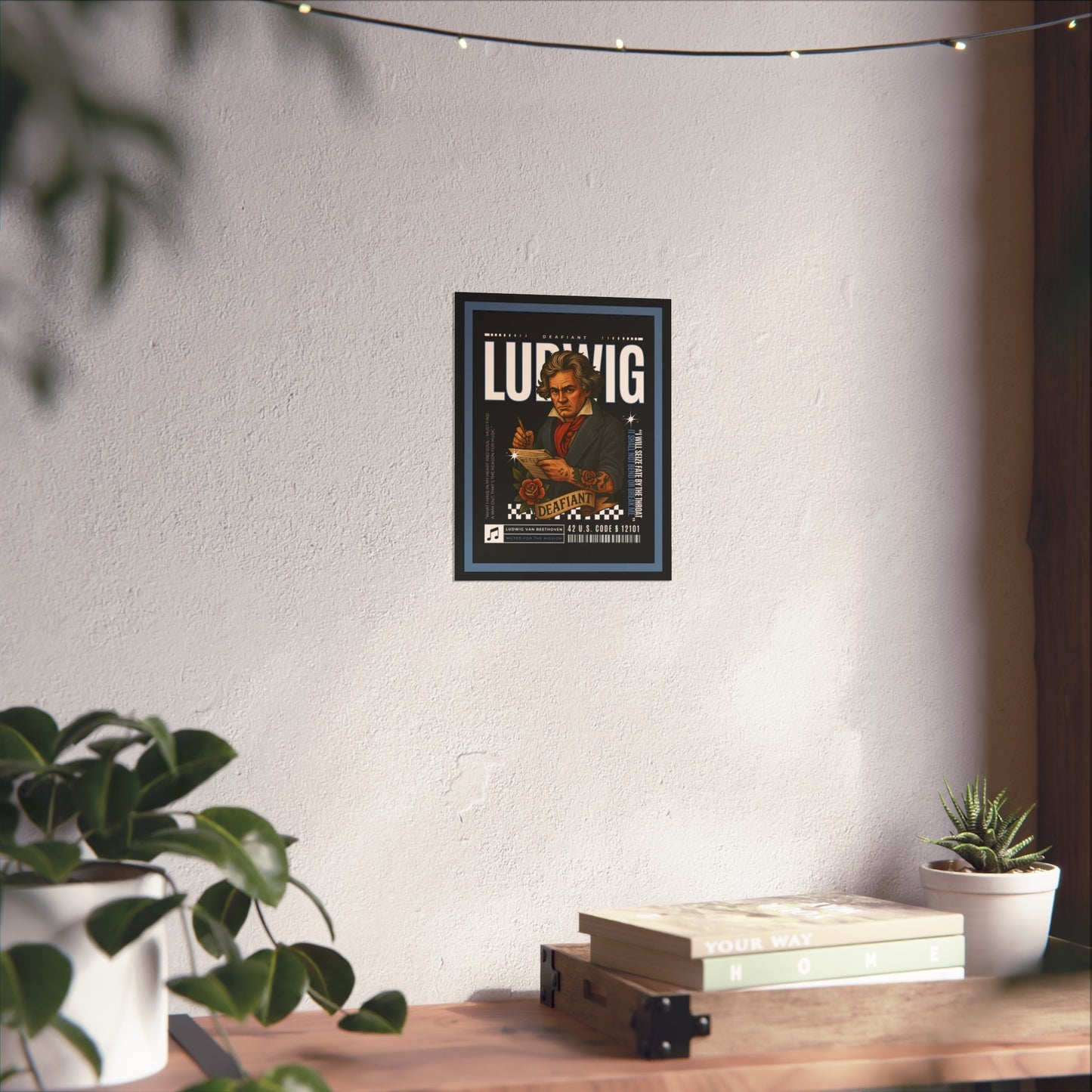 DEAFIANT The Legacy's In Ink Collection LUDWIG | Fine Art Poster