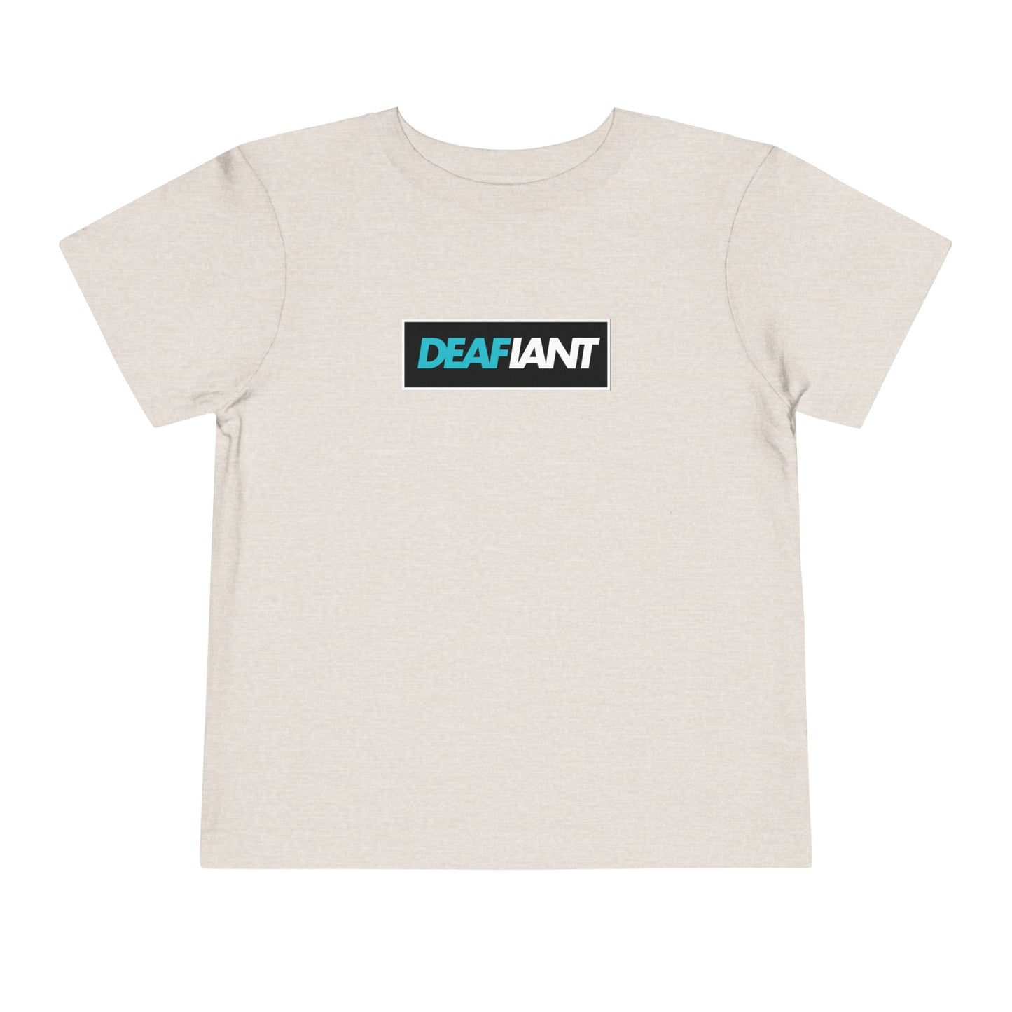 DEAFIANT Classic Logo Toddler Tee | Short Sleeve Tee