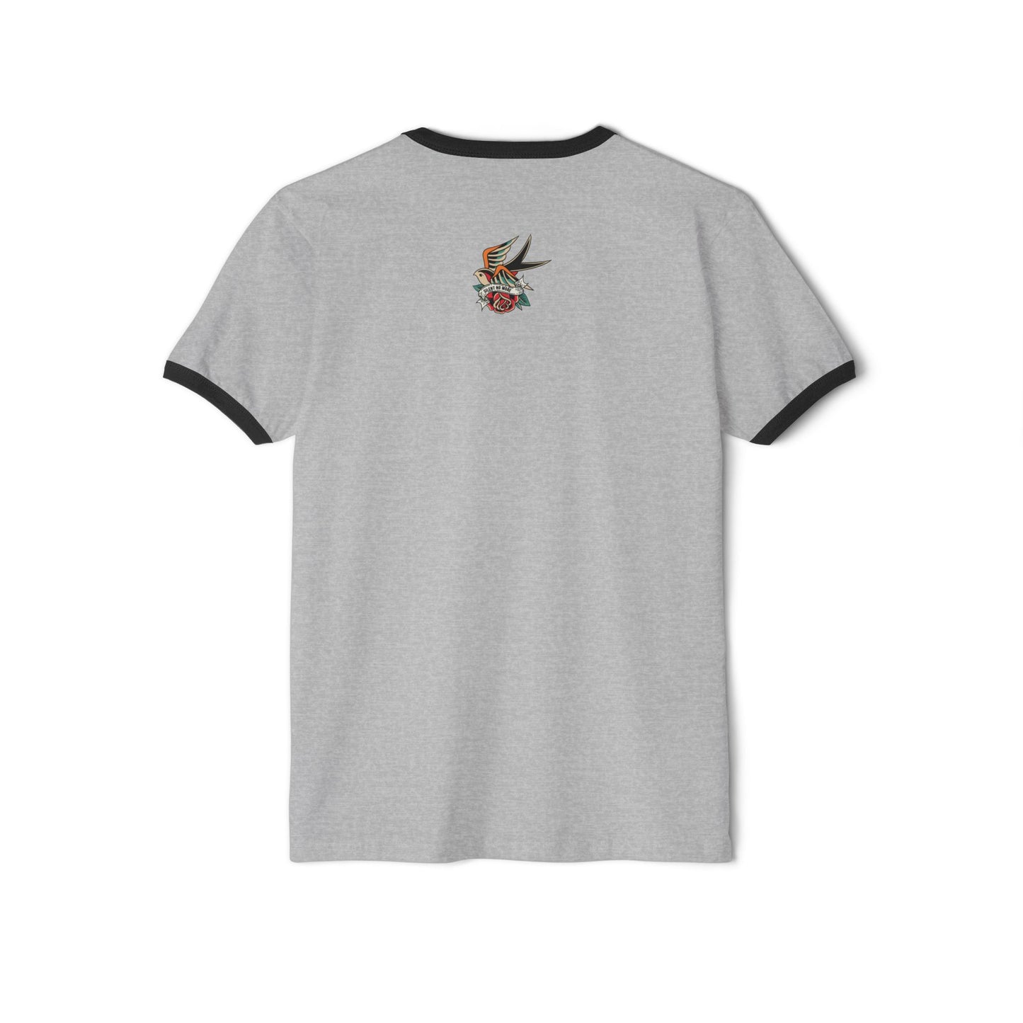 DEAFIANT Screamin' Eagle | Unisex Cotton Ringer T-Shirt