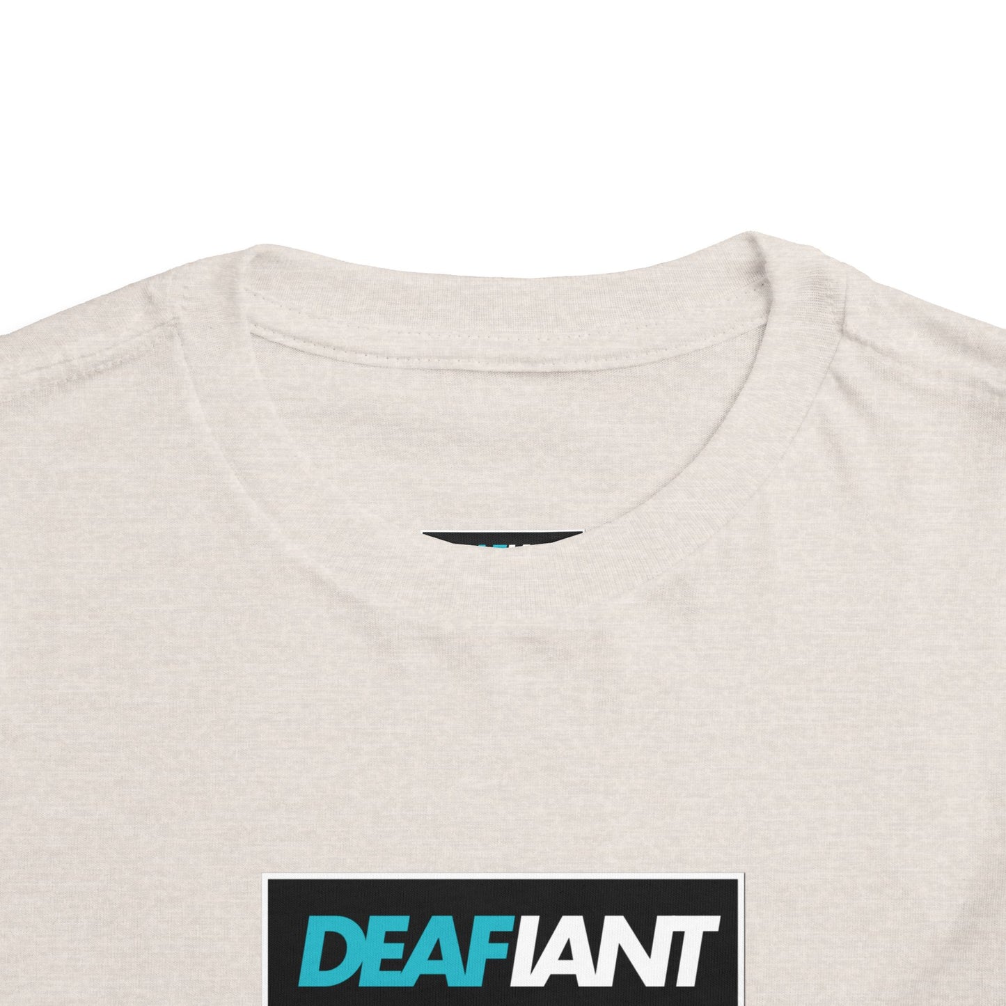 DEAFIANT Classic Logo Toddler Tee | Short Sleeve Tee