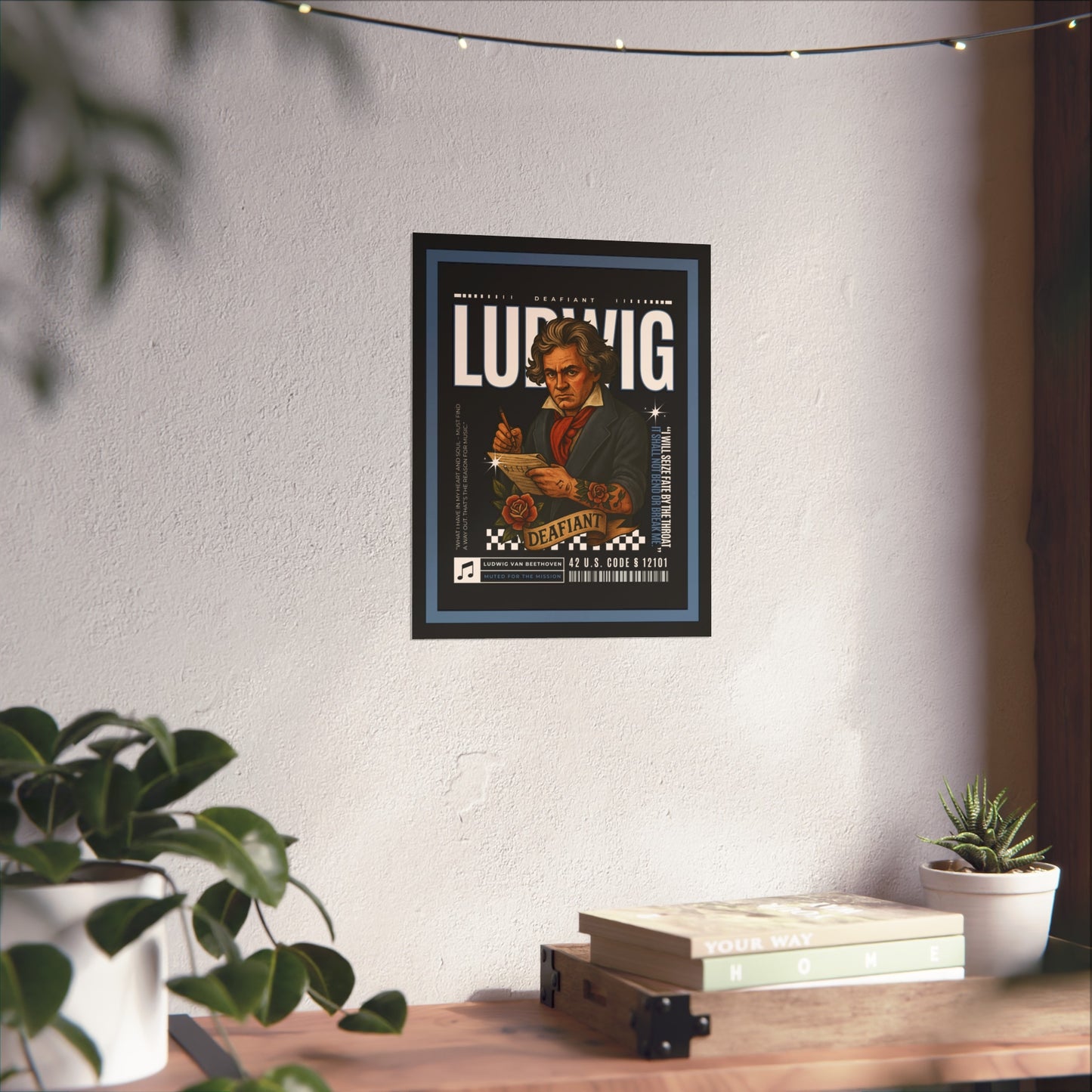 DEAFIANT The Legacy's In Ink Collection LUDWIG | Fine Art Poster