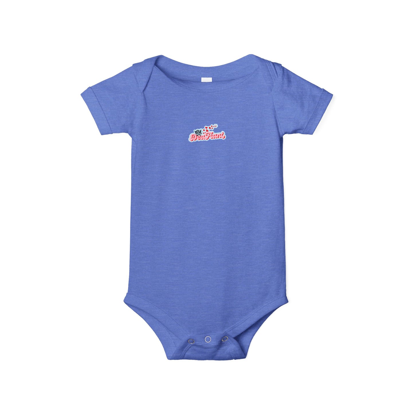 DEAFIANTLY CUTE Infant Jersey One Piece | Baby Bodysuit