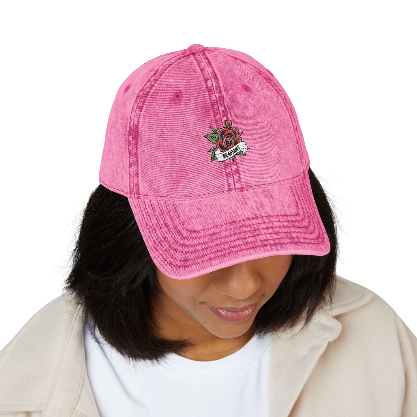 DEAFIANT Stitched Up | Vintage Cap (Embroidery)