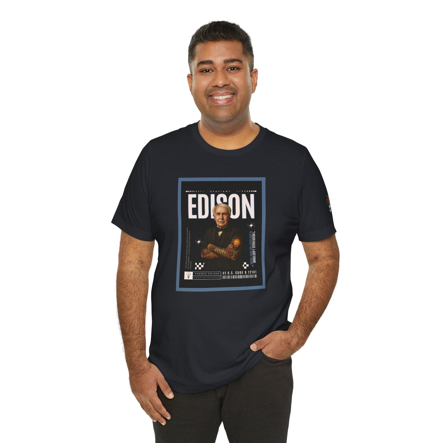 DEAFIANT Deaf Edison Tee | Unisex Short Sleeve