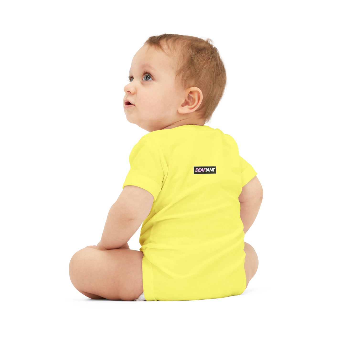 DEAFIANTLY CUTE Infant Jersey One Piece | Baby Bodysuit