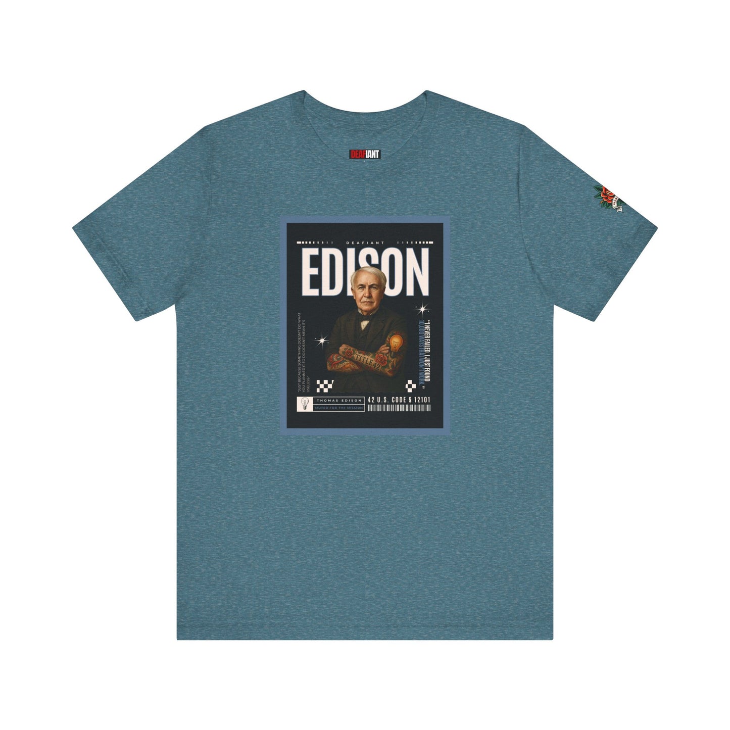 DEAFIANT Deaf Edison Tee | Unisex Short Sleeve