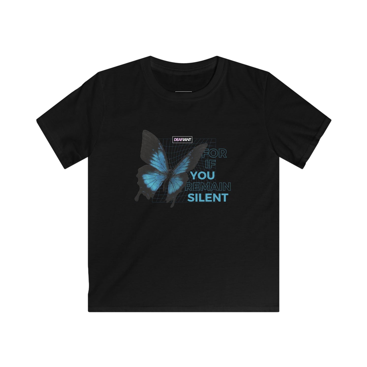 YOUTH GIRLS DEAFIANT Esther's Silence | Kids Softstyle Tee