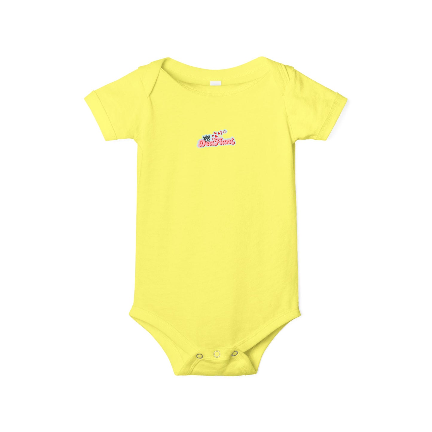 DEAFIANTLY CUTE Infant Jersey One Piece | Baby Bodysuit
