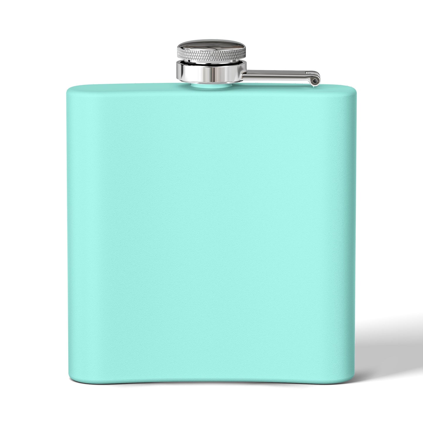 DEAFIANT The Quiet Riot Stainless Steel Flask, 6oz