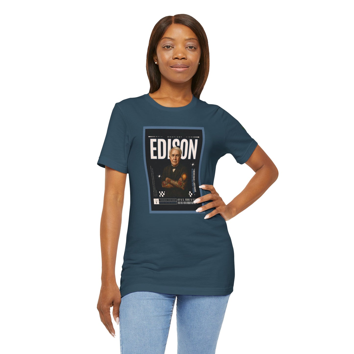 DEAFIANT Deaf Edison Tee | Unisex Short Sleeve