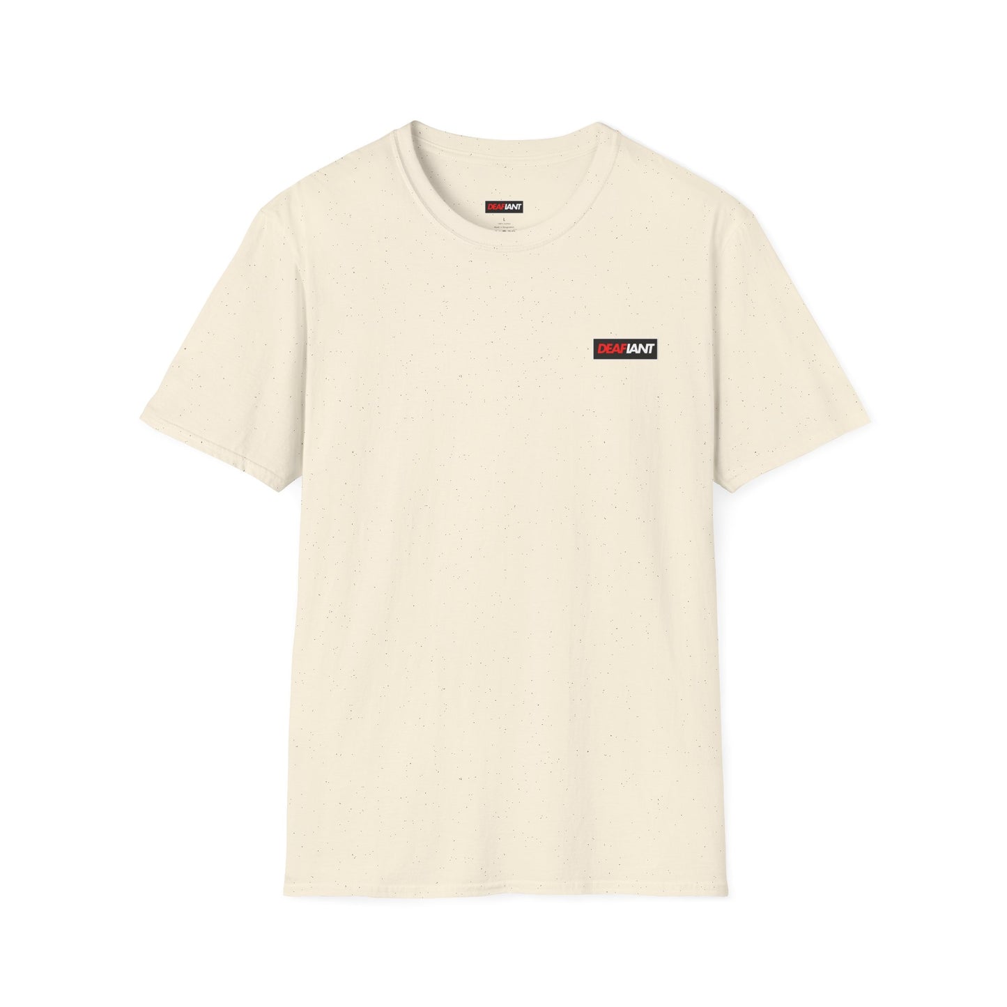 DEAFIANT Classic Logo Tee | Unisex Soft style cotton tee