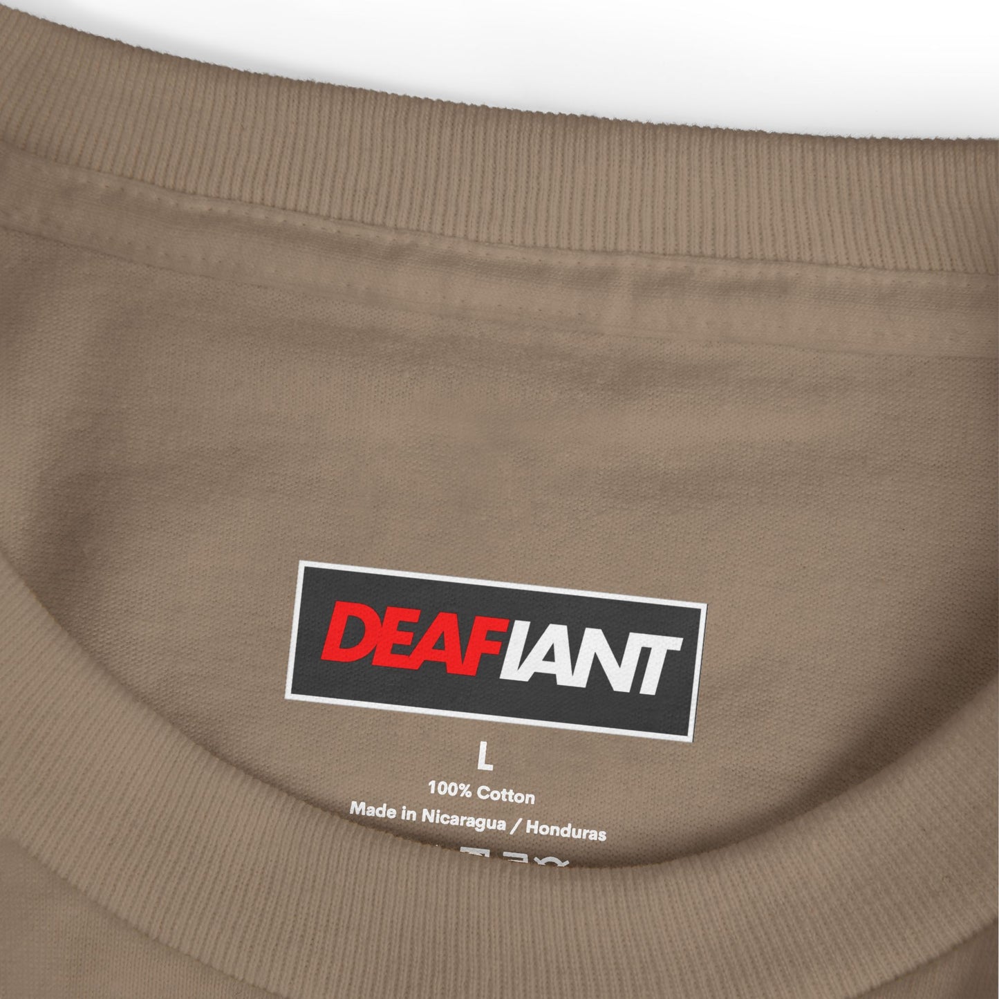 DEAFIANT Silent OG Tee - Heavyweight Cotton Shirt | Unisex