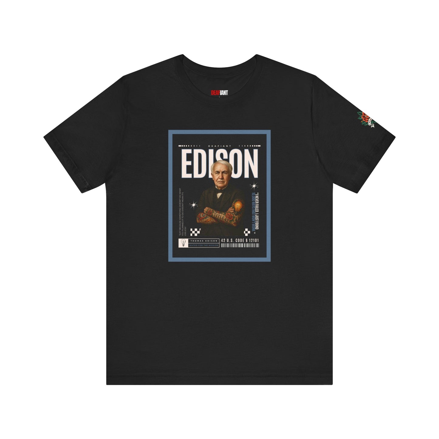 DEAFIANT Deaf Edison Tee | Unisex Short Sleeve