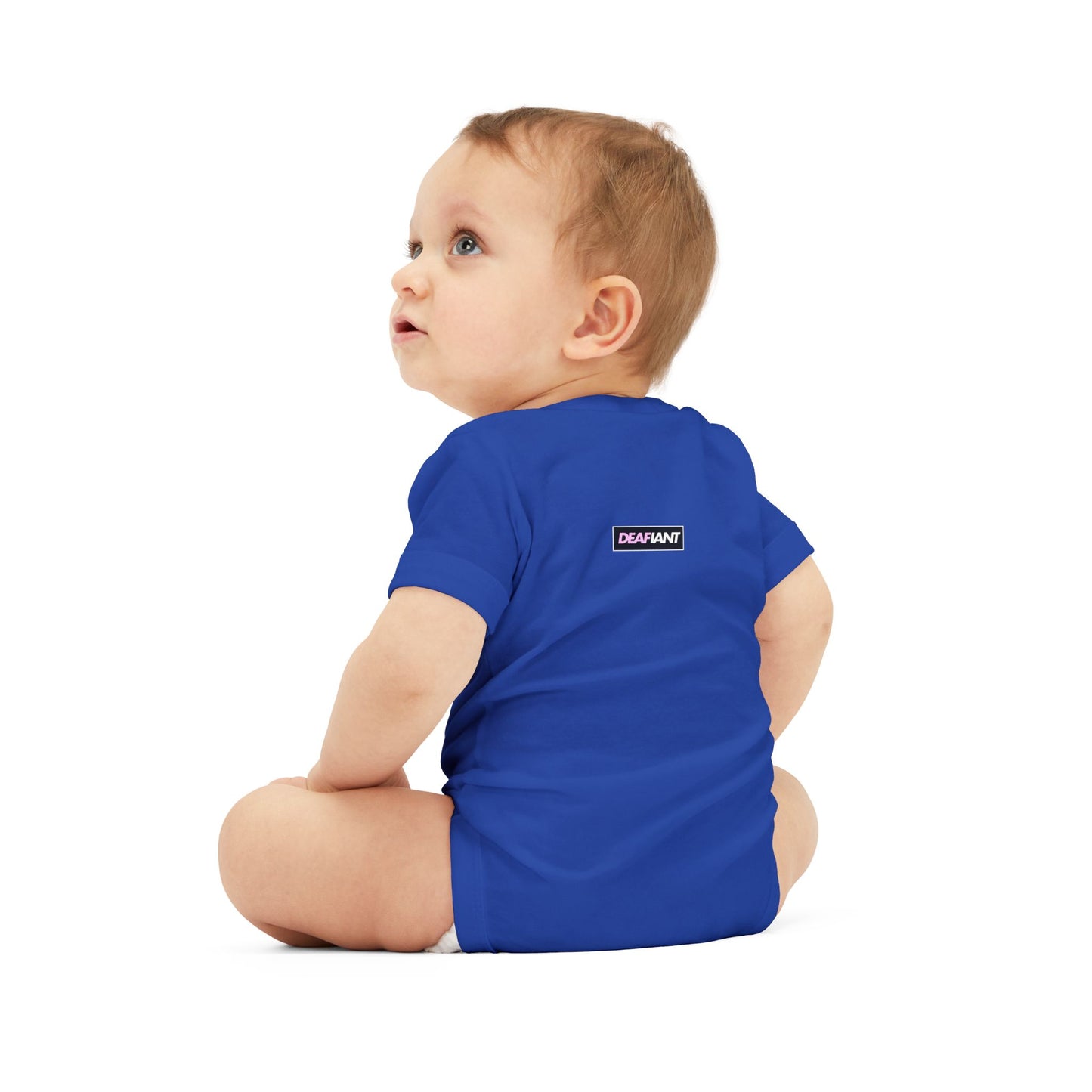 DEAFIANTLY CUTE Infant Jersey One Piece | Baby Bodysuit
