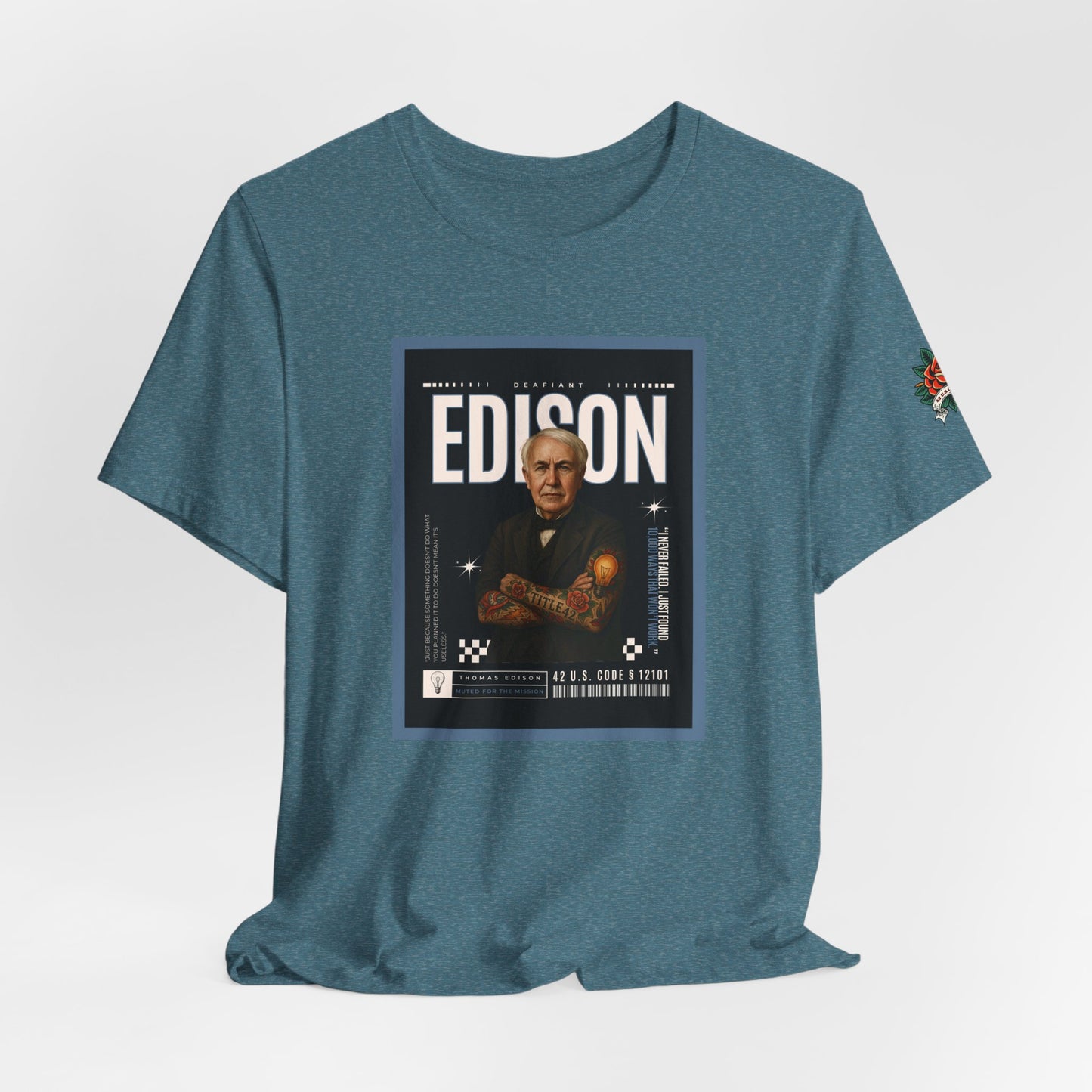 DEAFIANT Deaf Edison Tee | Unisex Short Sleeve