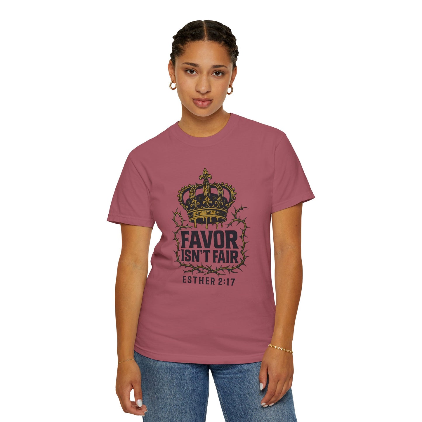 DEAFIANT Favor isn't Fair Esther Edition | Unisex Tee