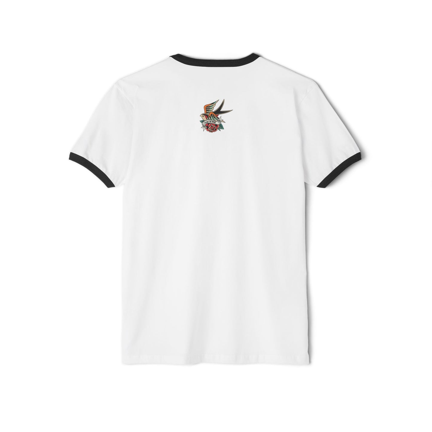 DEAFIANT Screamin' Eagle | Unisex Cotton Ringer T-Shirt